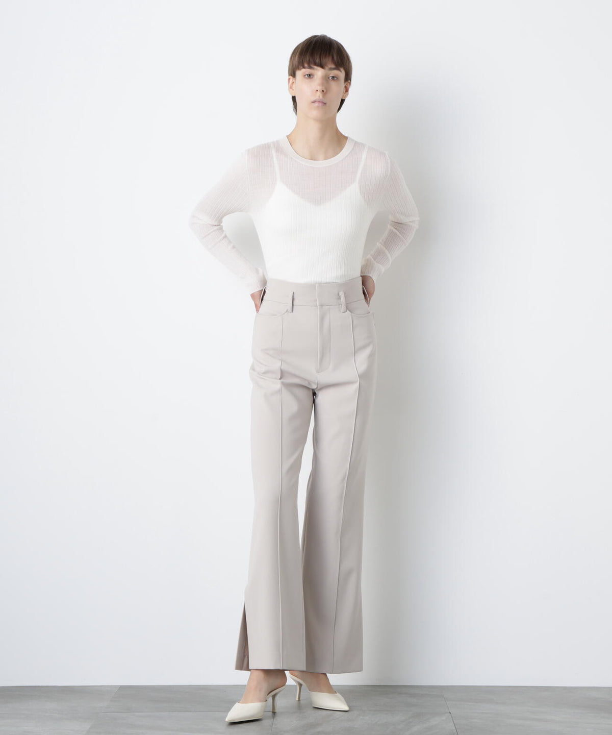 New Narrow Silhouette Pants