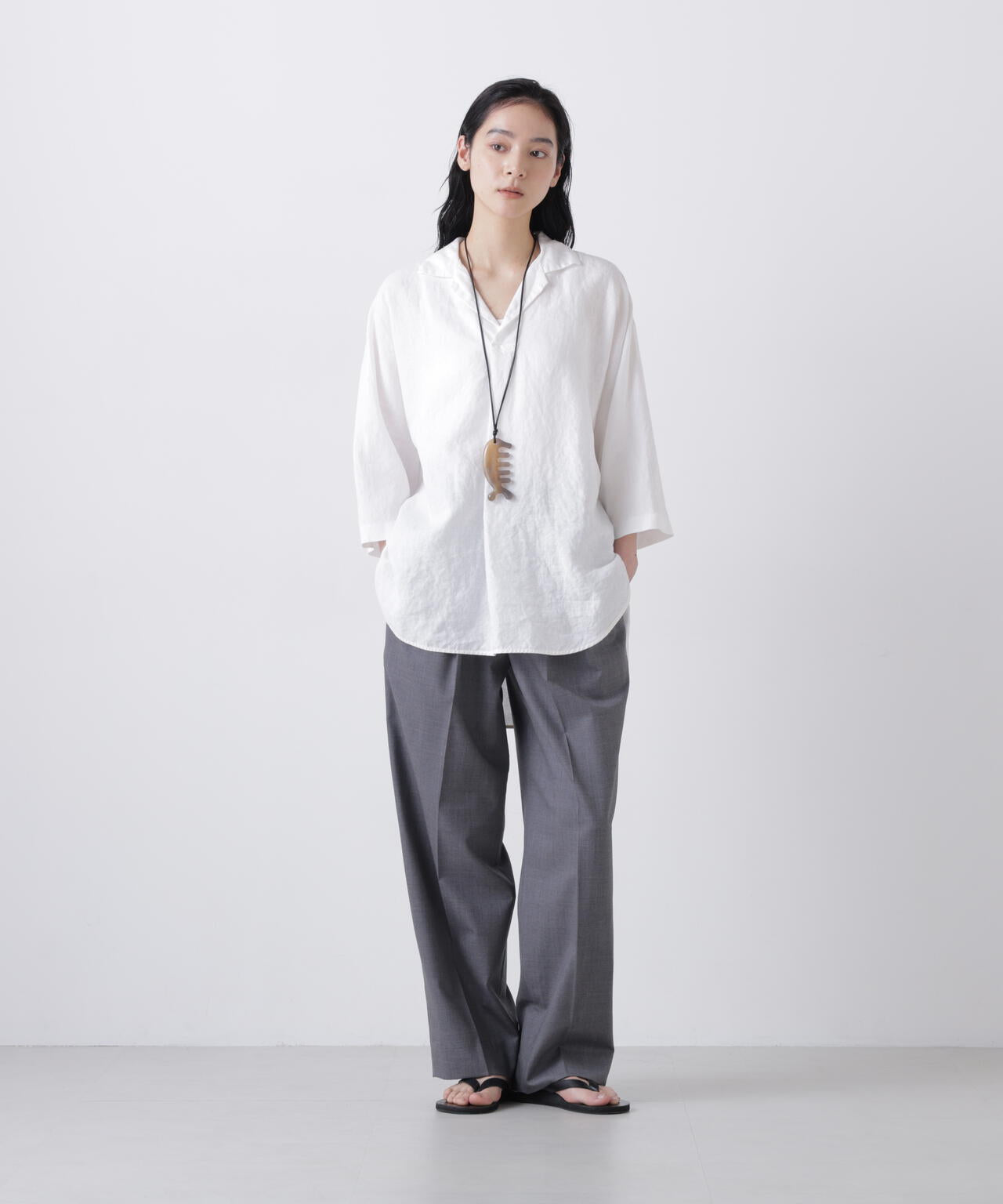 168cm B81cm W60cm H89cm 着用サイズ:0