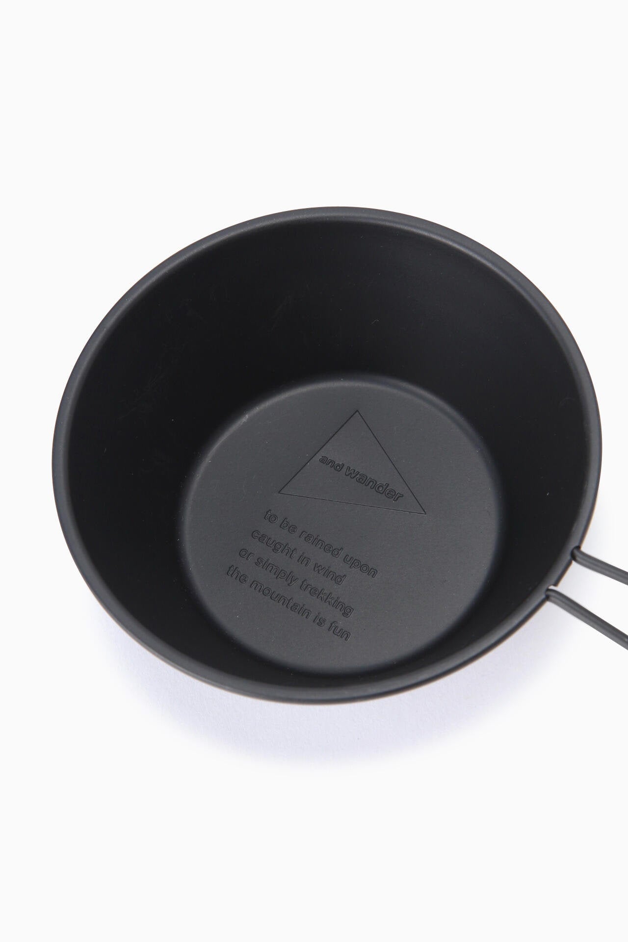 and wander sierra cup black