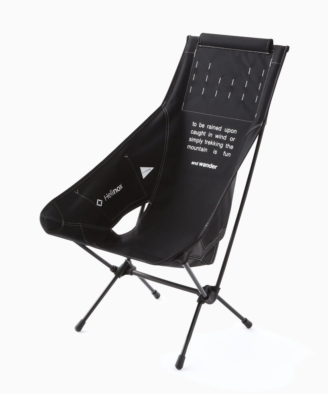 Helinox × and wander folding chair two