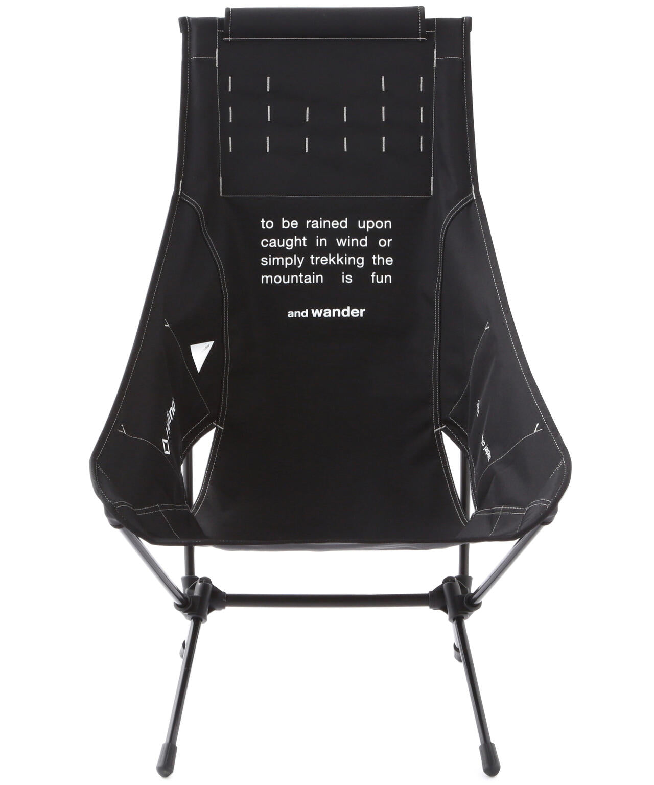 Helinox × and wander folding chair two