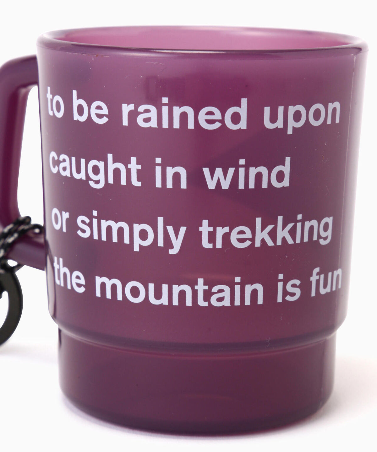 and wander logo PP mug | ロゴ ポリプロピレン マグカップ