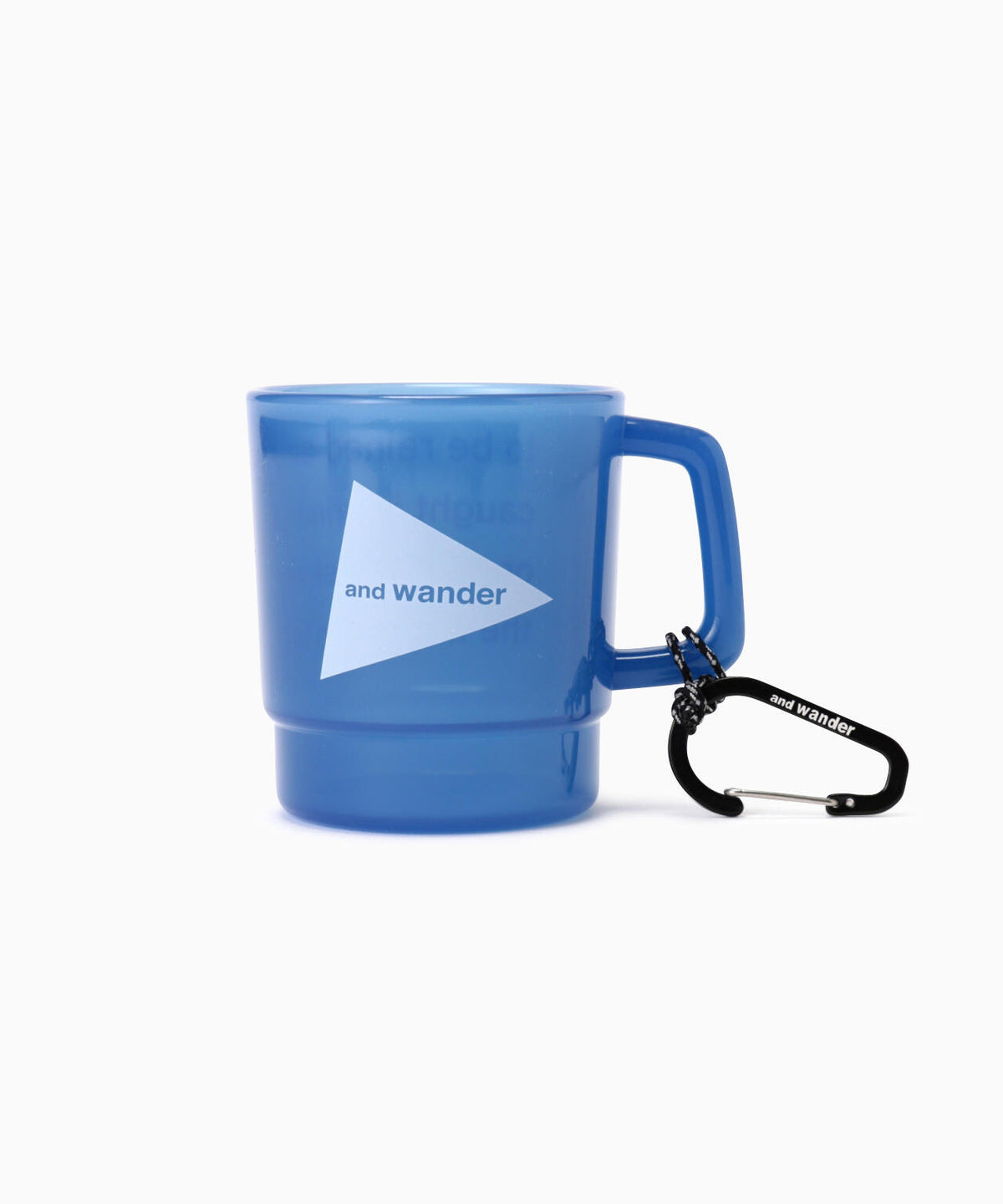 and wander logo PP mug | ロゴ ポリプロピレン マグカップ