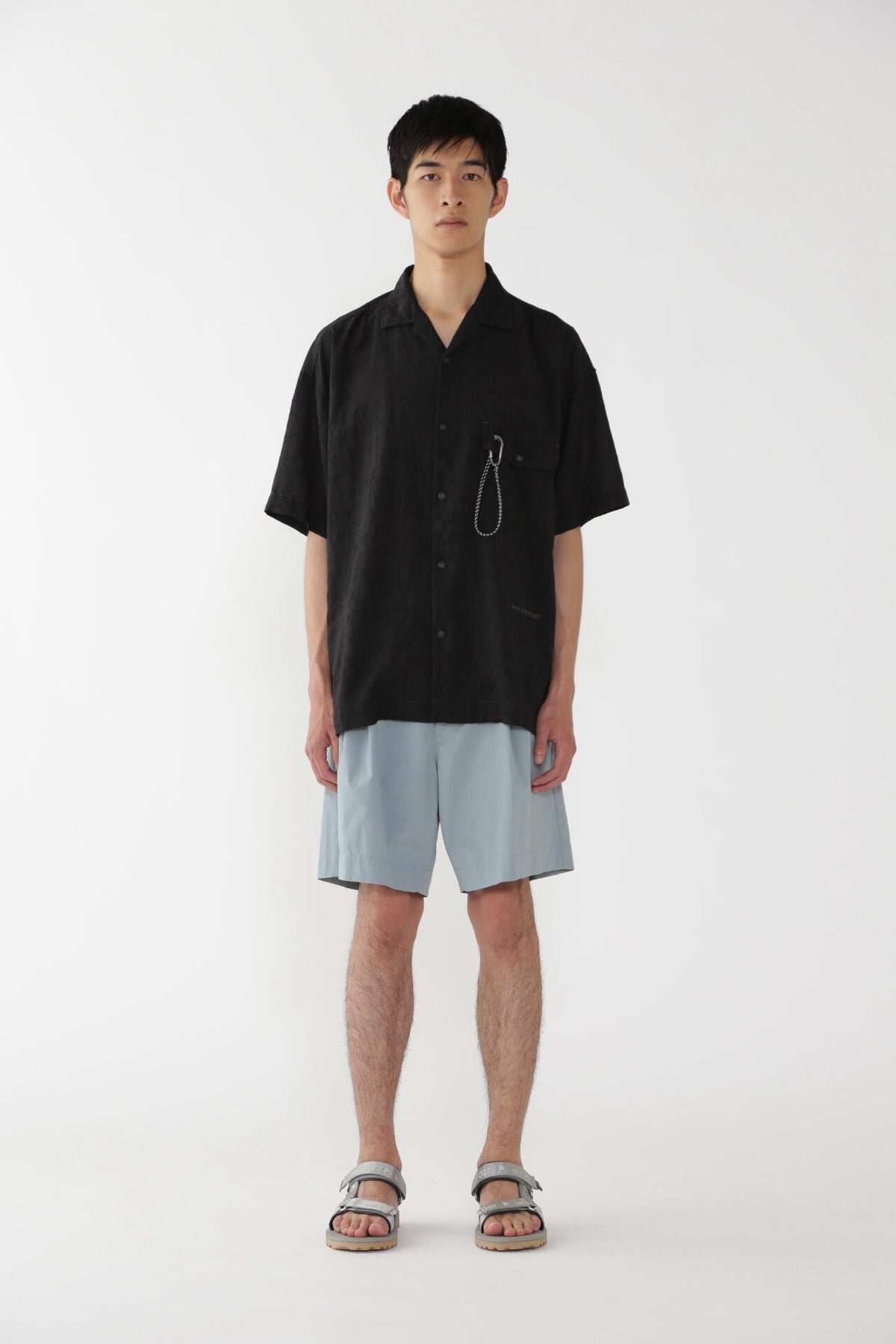 UV cut stretch short pants (M)