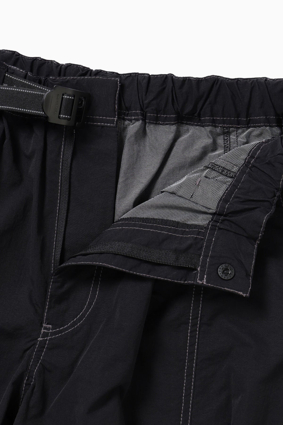 crinkled nylon pants | ウォータープルーフ ナイロン ワイドパンツ