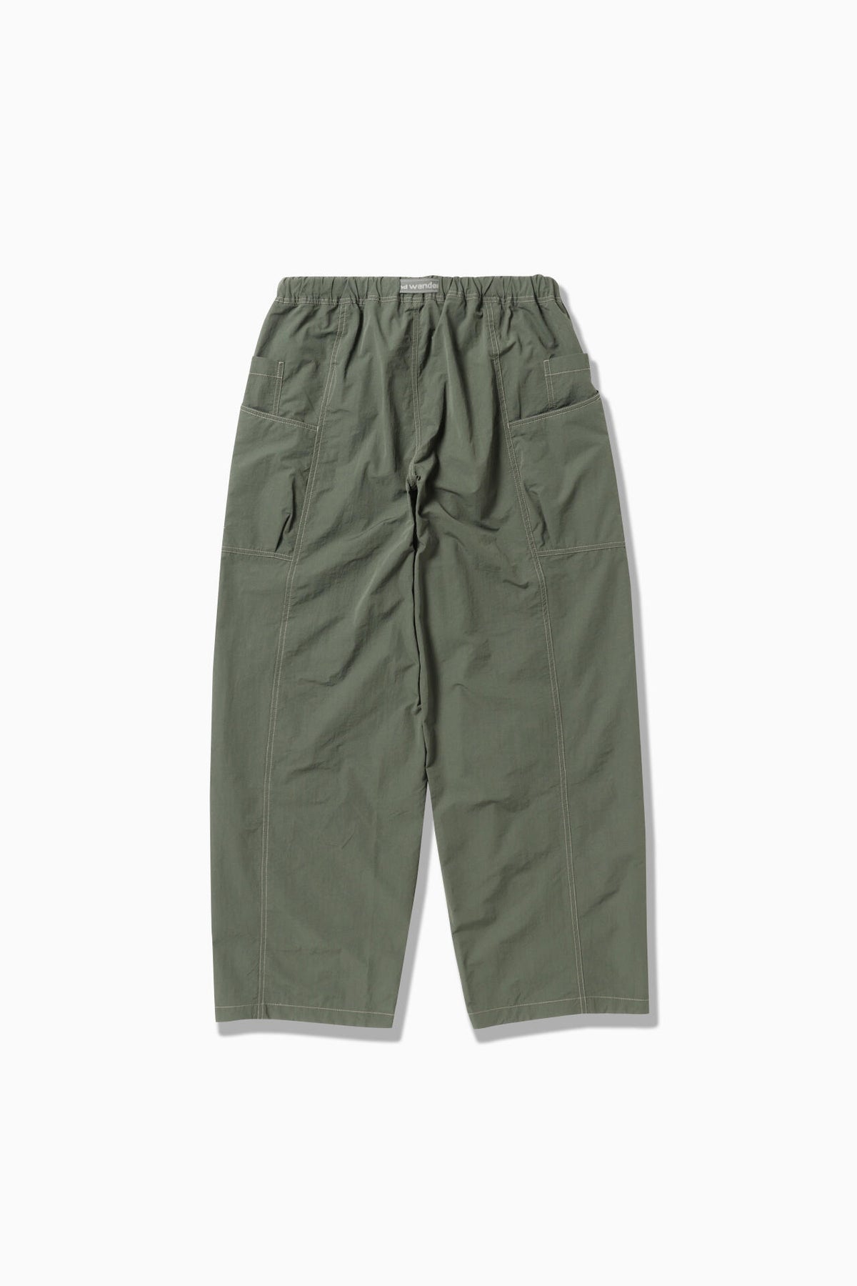 crinkled nylon pants | ウォータープルーフ ナイロン ワイドパンツ