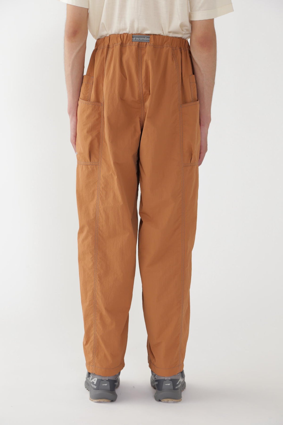 crinkled nylon pants | ウォータープルーフ ナイロン ワイドパンツ