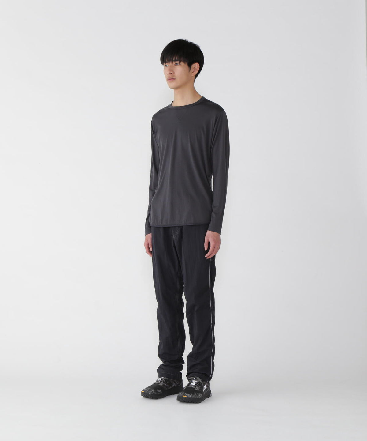 merino base LS T | メリノウール デオドラント ウォーム ロングスリーブTシャツ