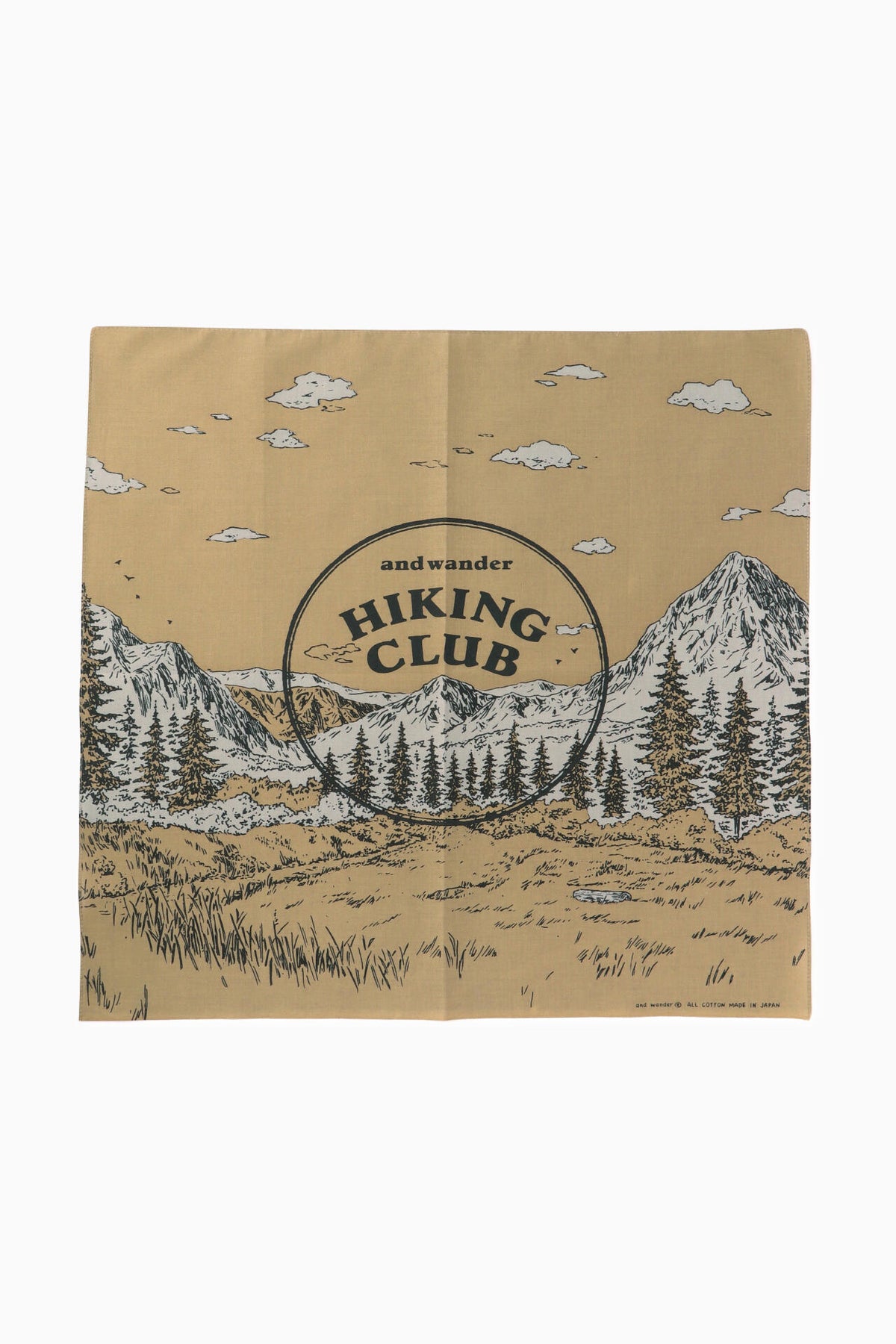 hiking club bandanna | HIKING CLUB コットン バンダナ