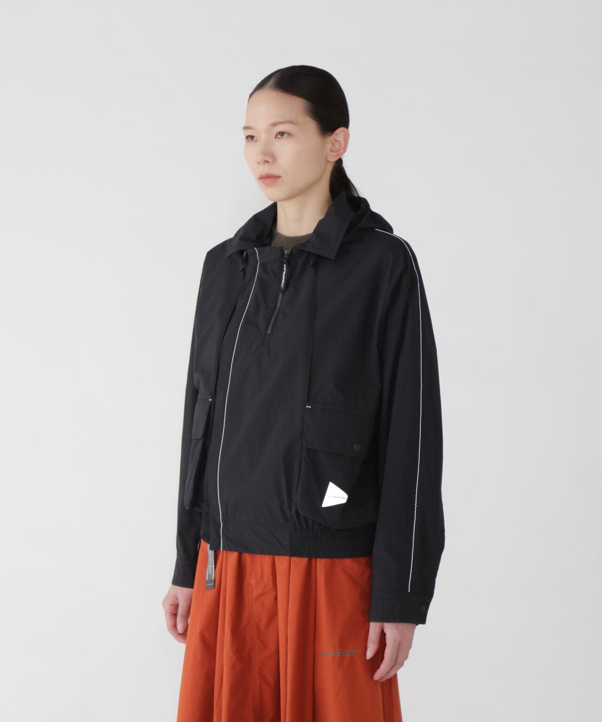 water repellent light jacket 2 | プルーフ ナイロン オーバーサイズ ジャケット