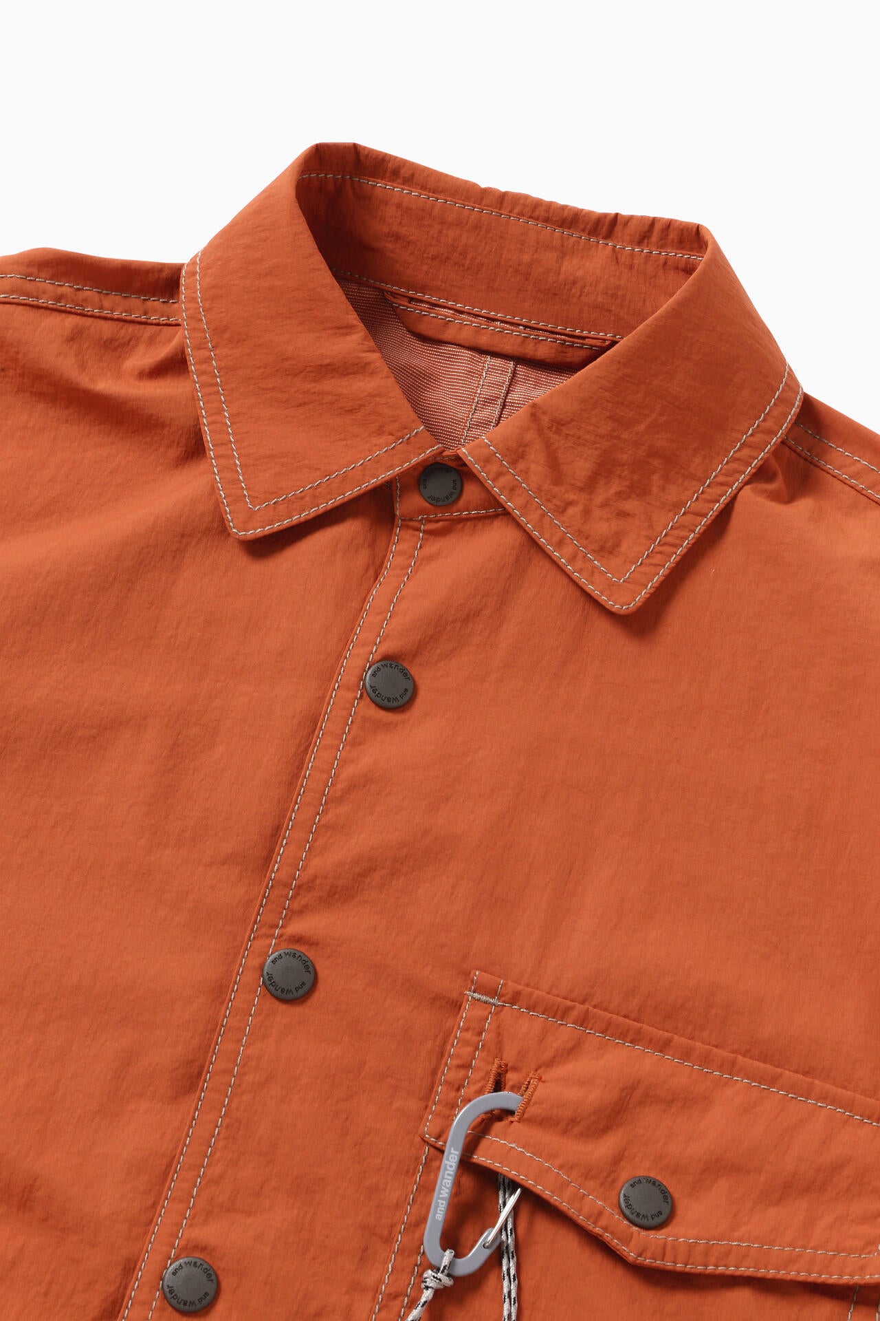 crinkled nylon shirts jacket