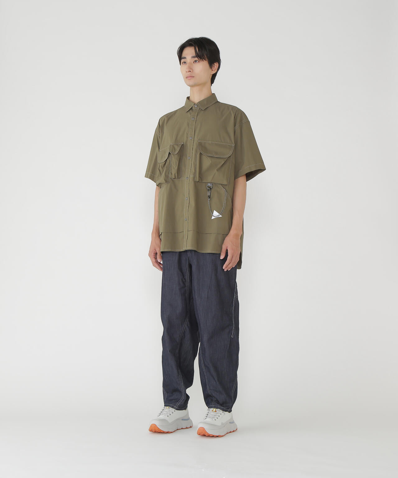 multi pocket SS shirt (M)