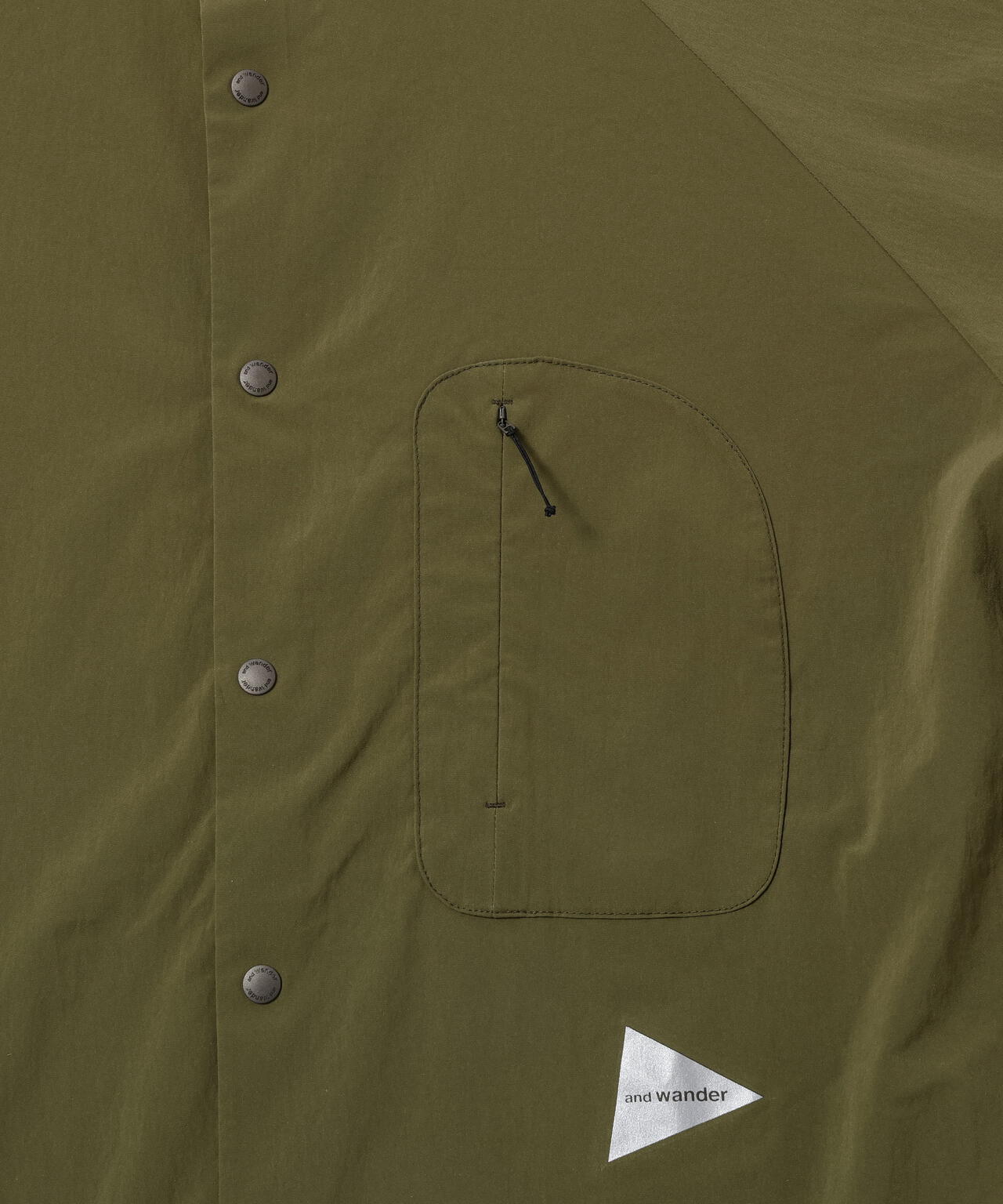 fleece base band collar shirt