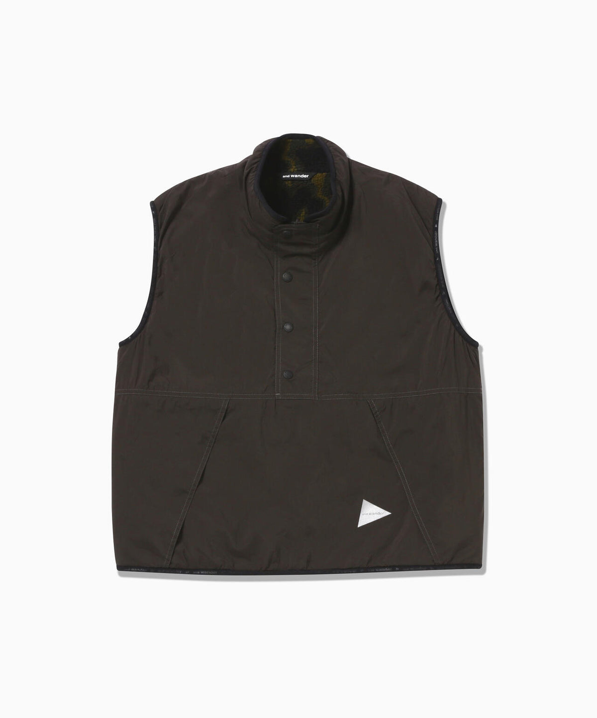 reversible boa vest | リバーシブル ボア ベスト