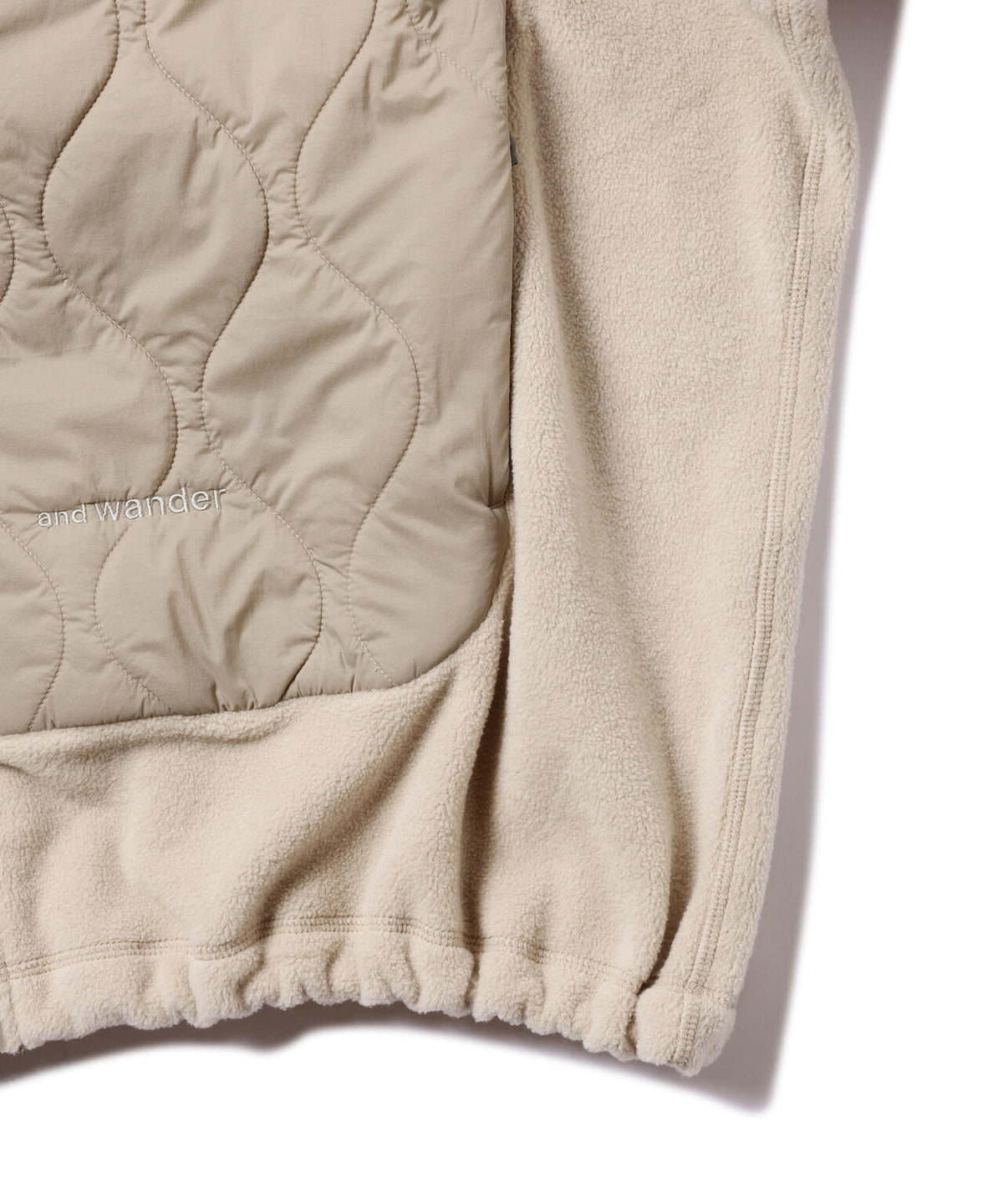 quilting fleece jacket | キルティング フリース ジャケット