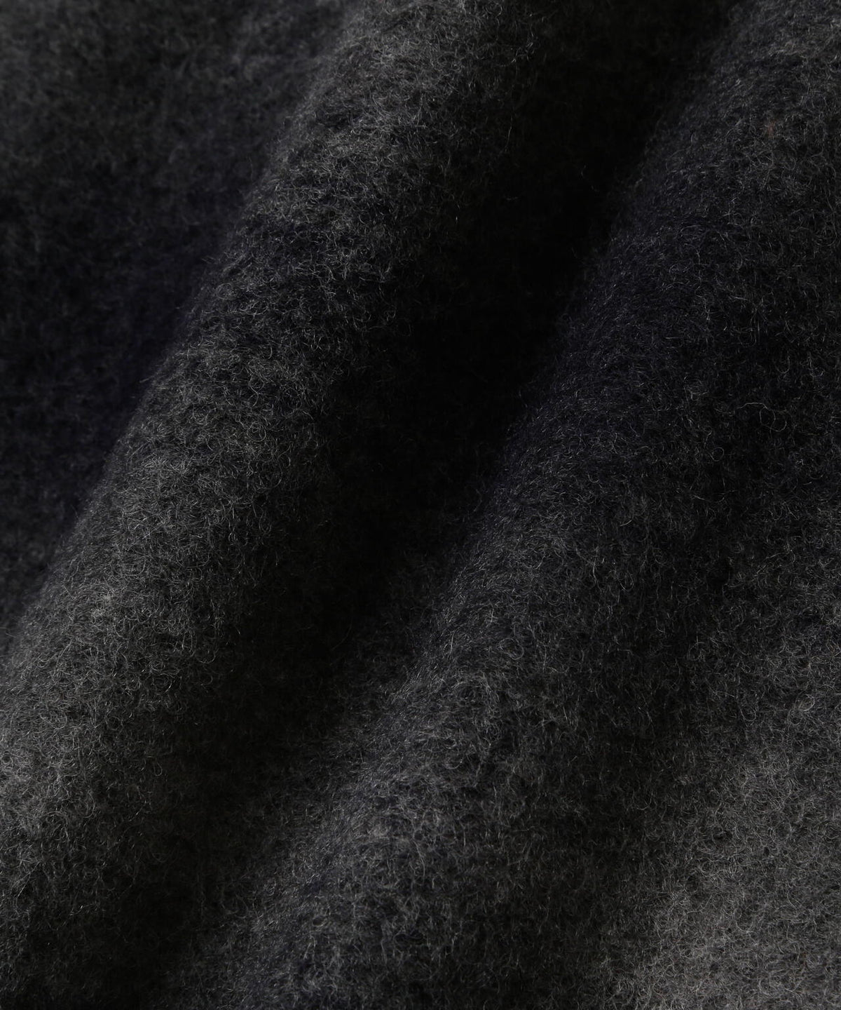 wool shaggy check jacket long | ウール シャギー チェック ロング ジャケット