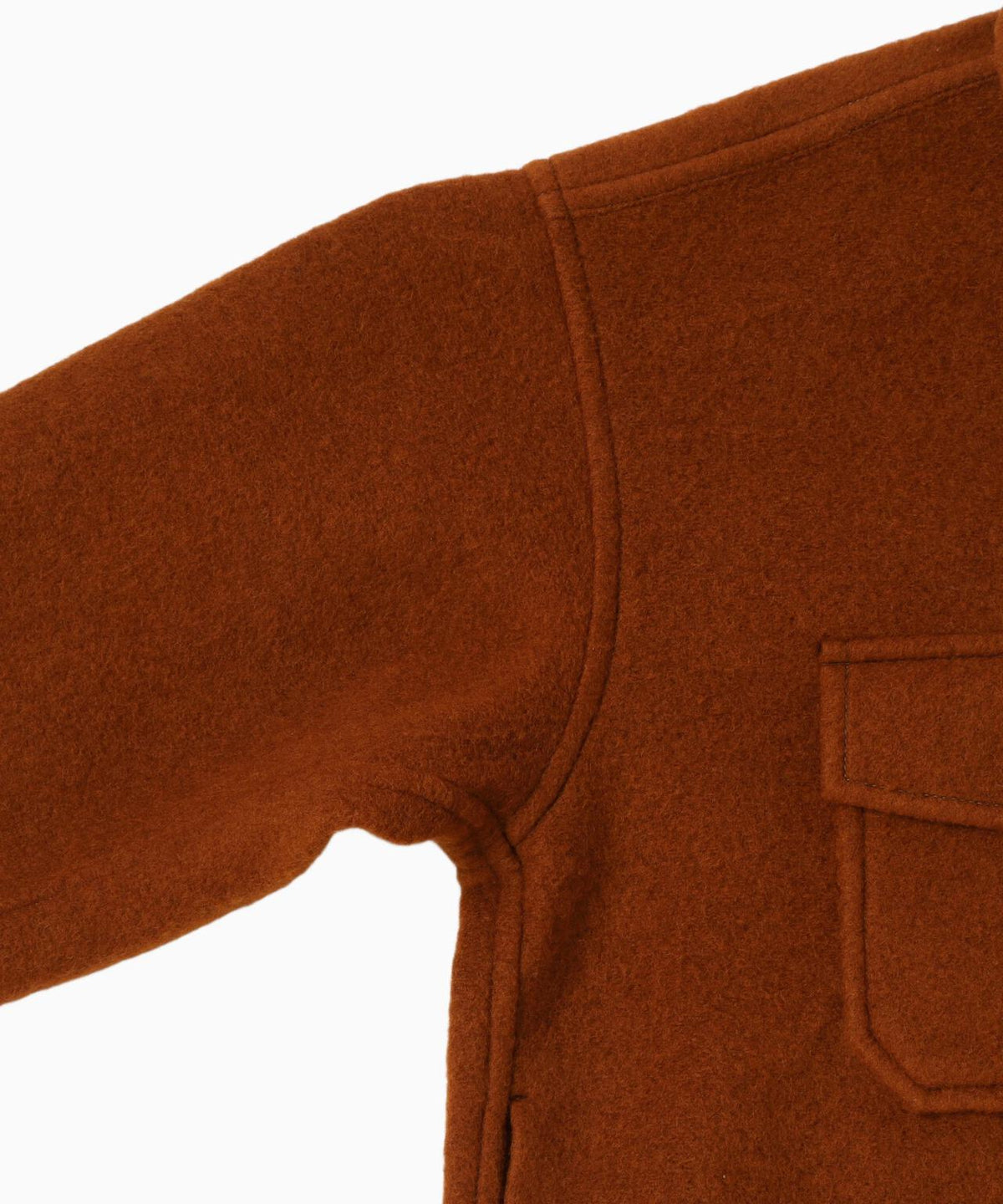 wool shaggy zip jacket | ウール シャギー ジップ ジャケット