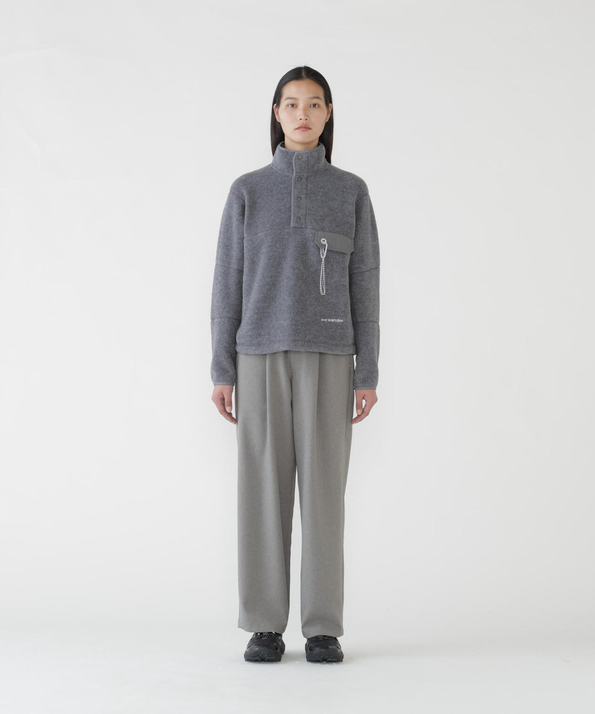wool fleece pullover | ウール フリース プルオーバー