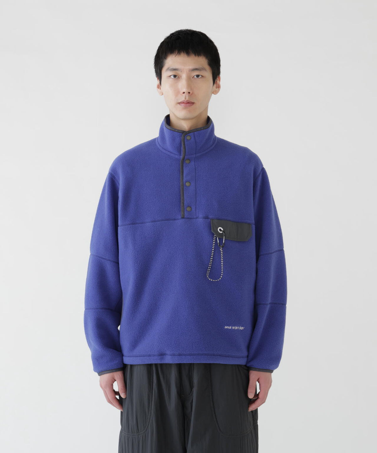 wool fleece pullover | ウール フリース プルオーバー