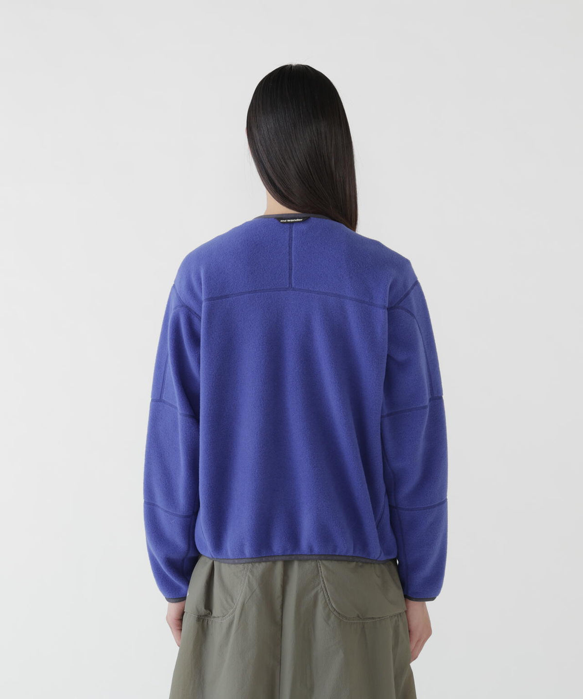 wool fleece cardigan | ウール フリース カーディガン