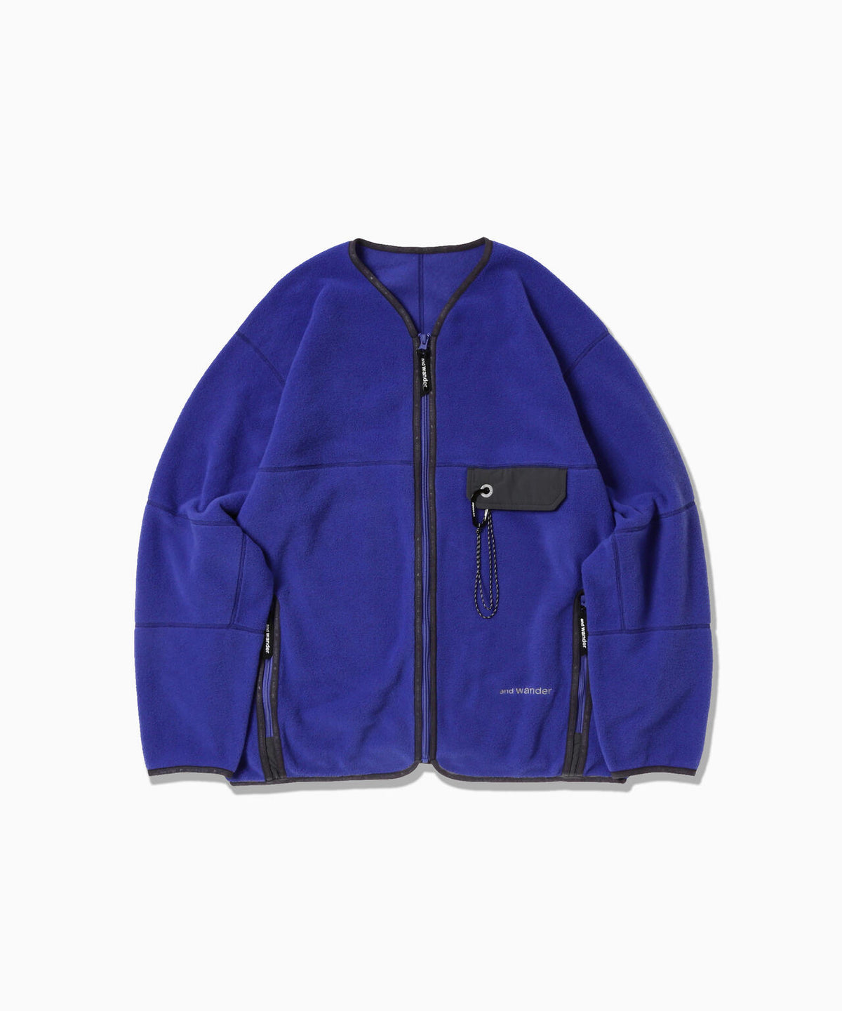 wool fleece cardigan | ウール フリース カーディガン