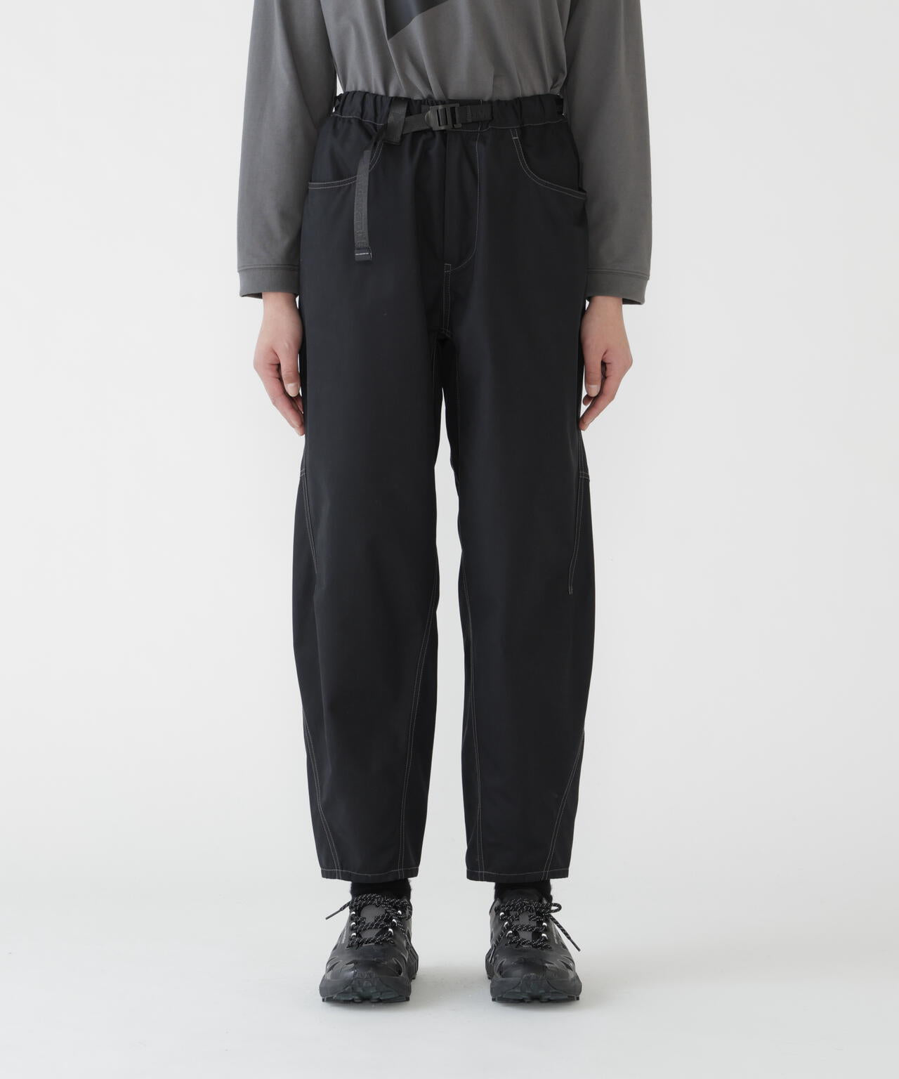 high count cloth wide pants
