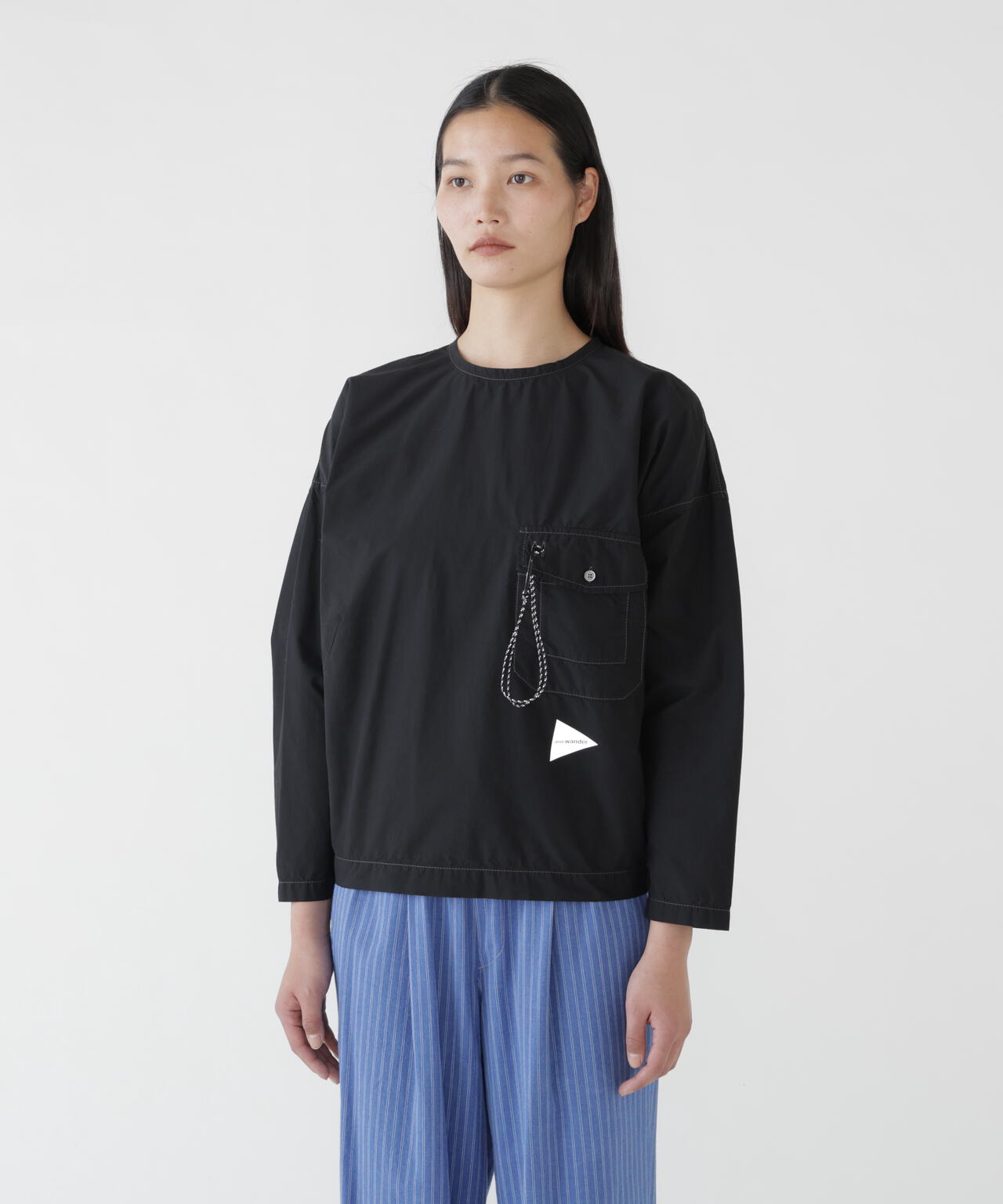 CORDURA typewriter LS pullover (W) | コーデュラ タイプライター ロングスリーブプルオーバー