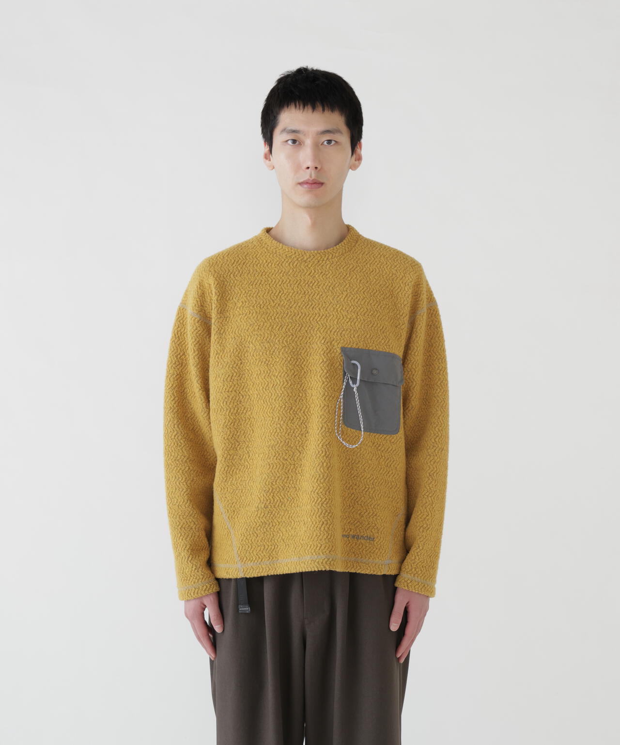 re wool JQ crew neck