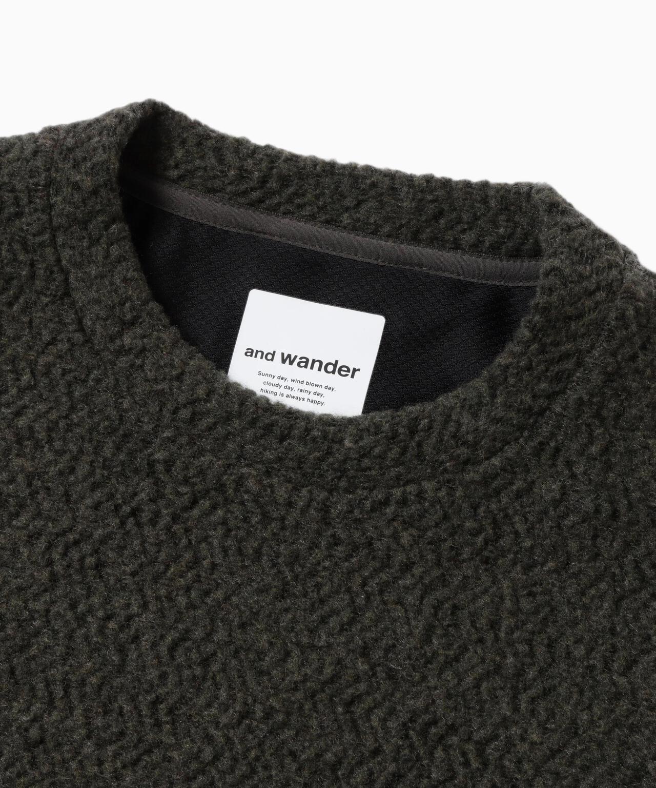 re wool JQ crew neck