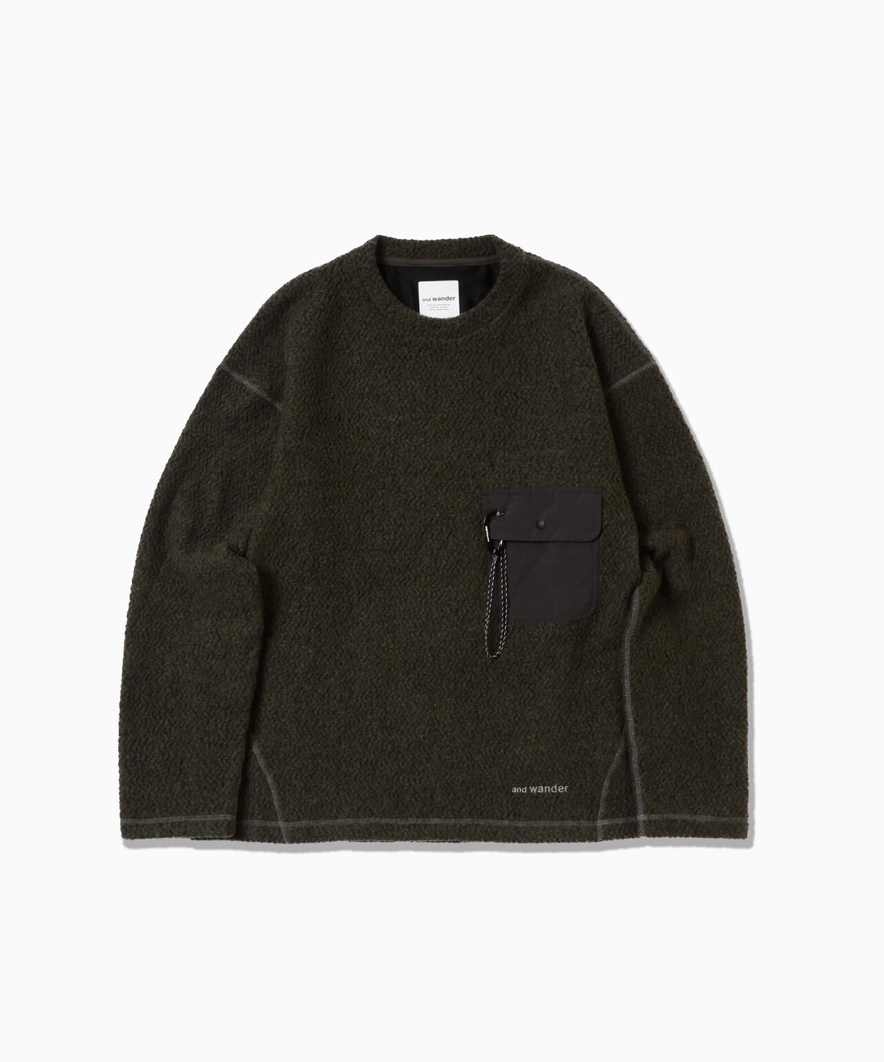 re wool JQ crew neck
