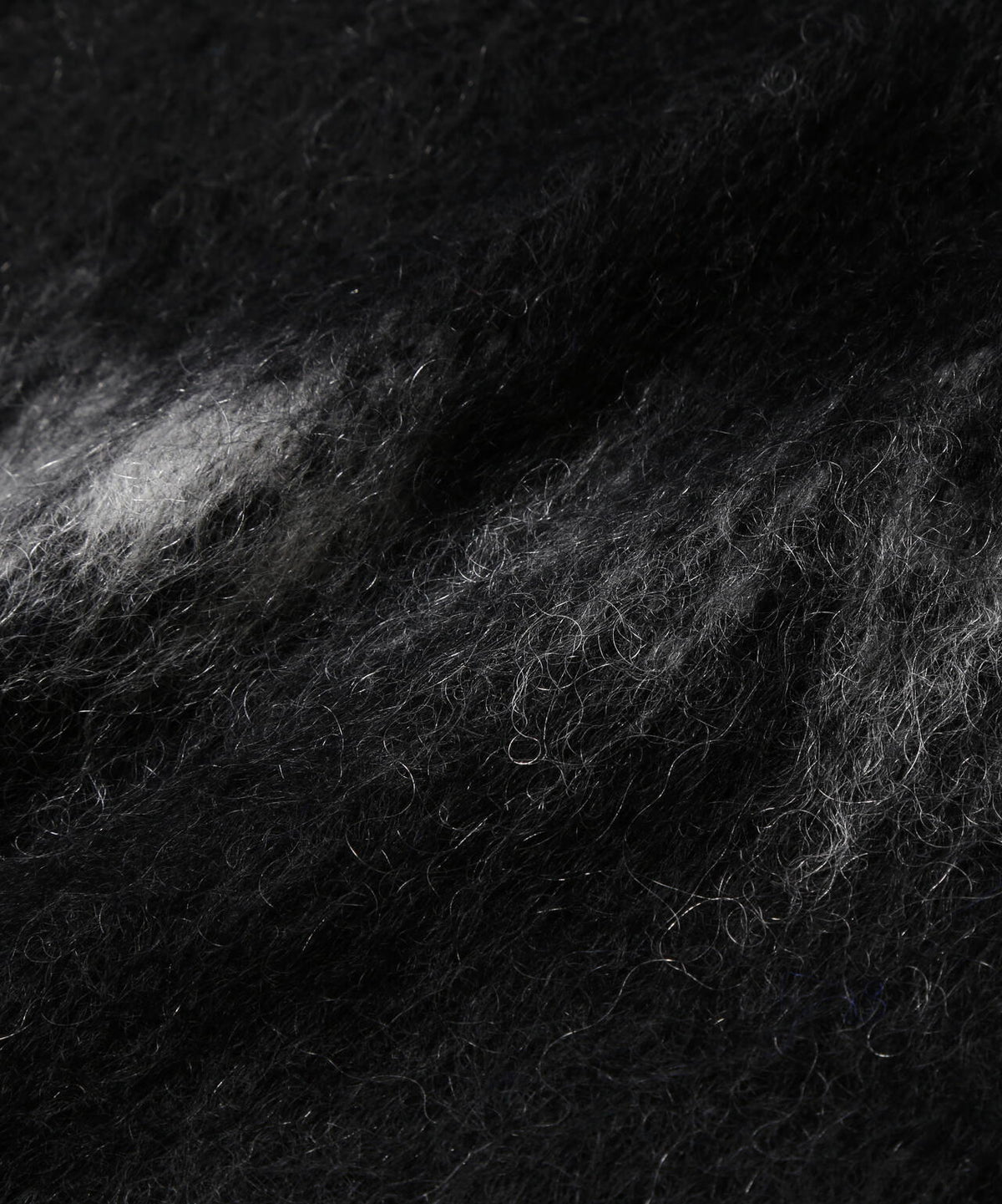 jacquard shaggy knit crew neck | ジャカード シャギー クルーネック ニット