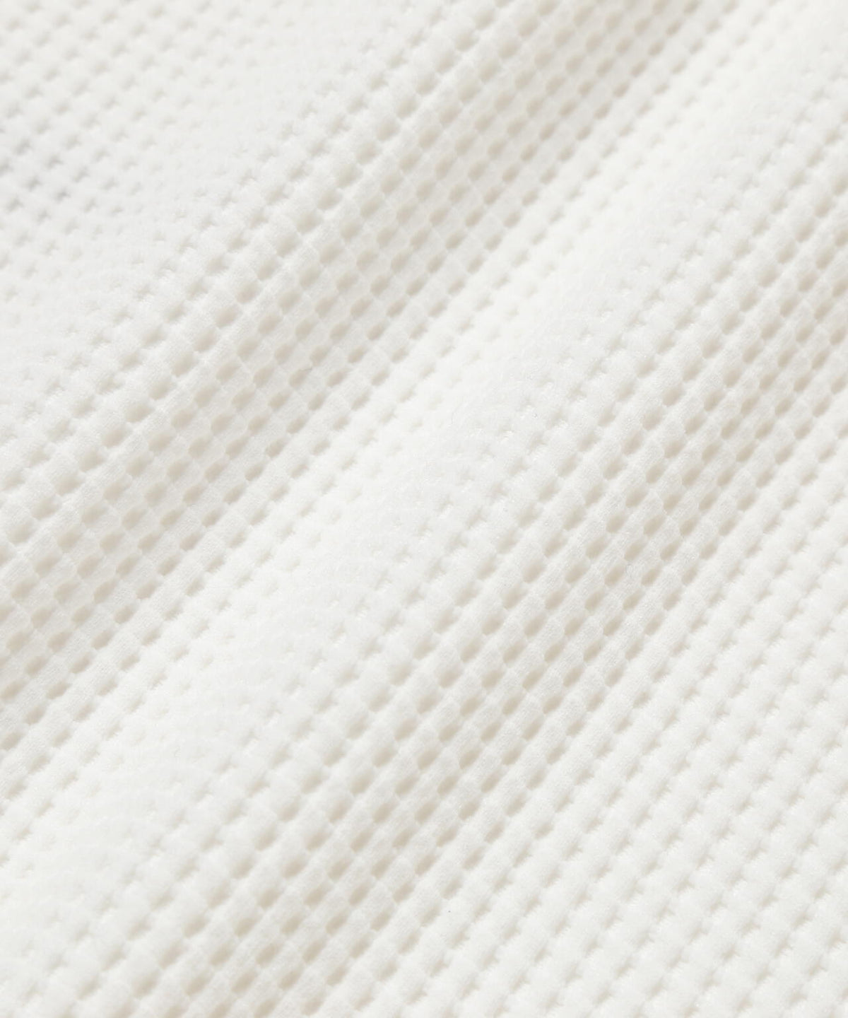 PE waffle short length T (W) | ワッフル クロップドTシャツ