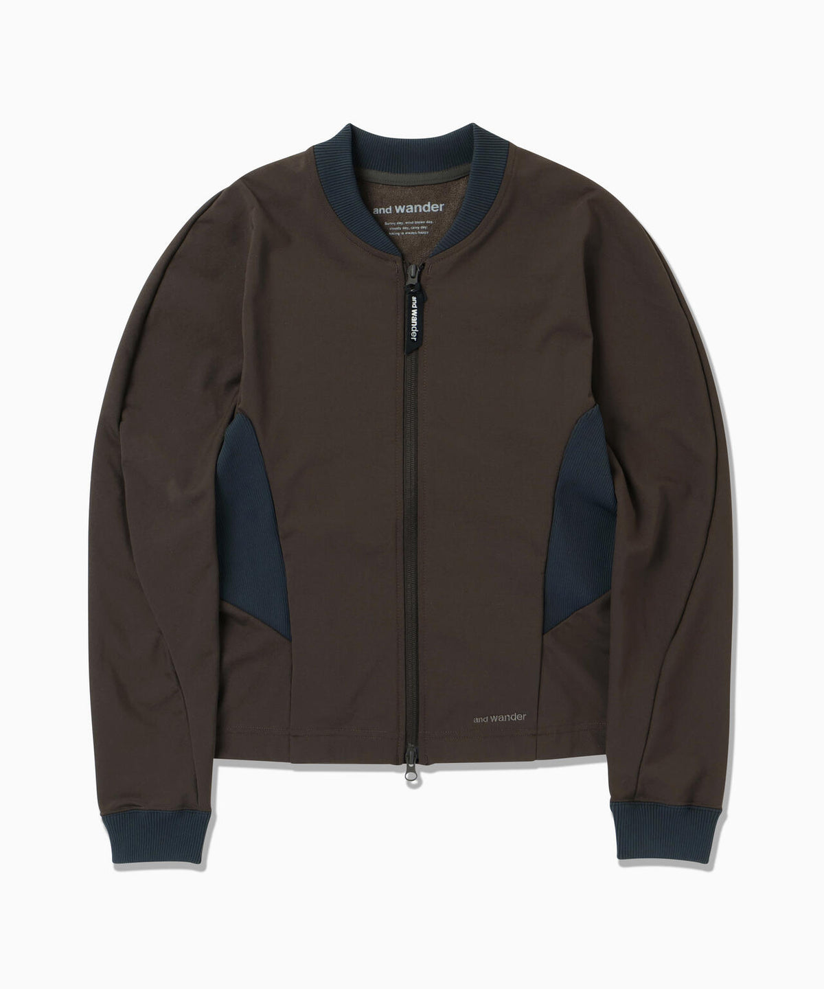 back pile zip up (W) | バック パイル ジップ アップ