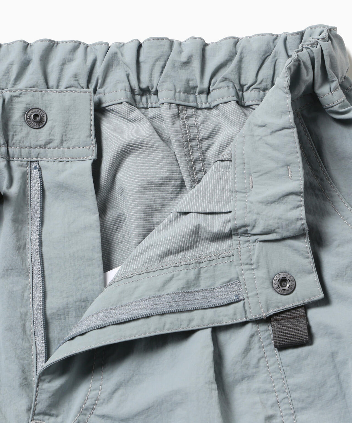 crinkled nylon pants | プルーフ ナイロン ワイドパンツ