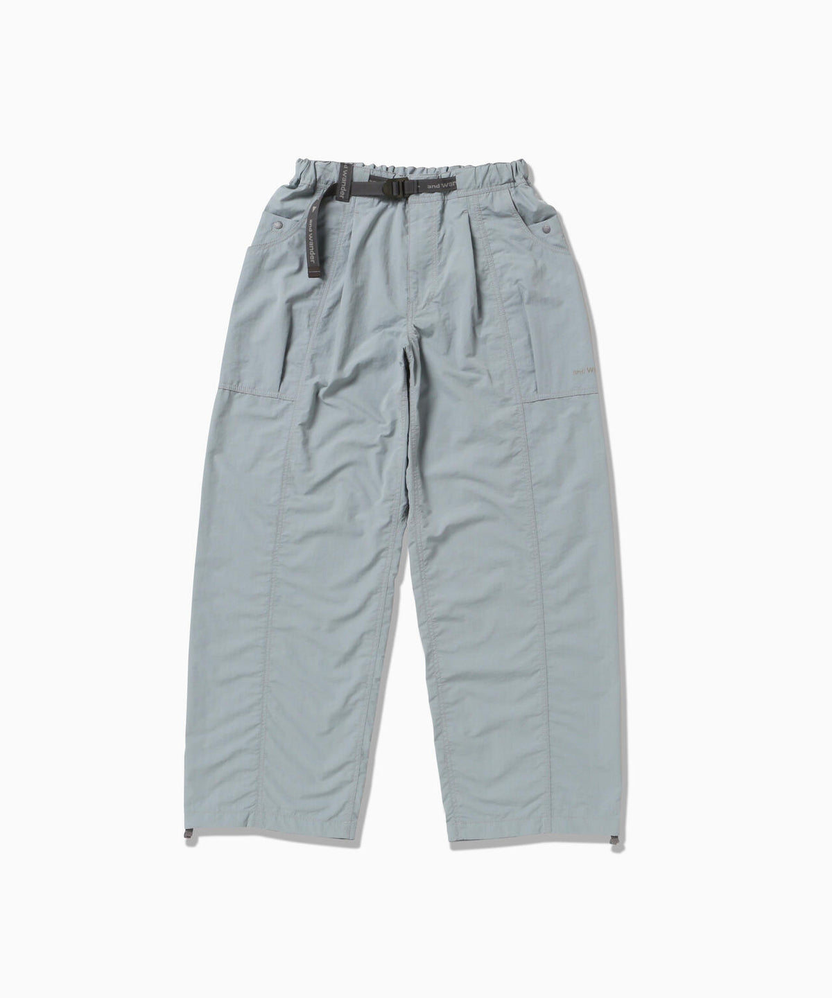 crinkled nylon pants | プルーフ ナイロン ワイドパンツ