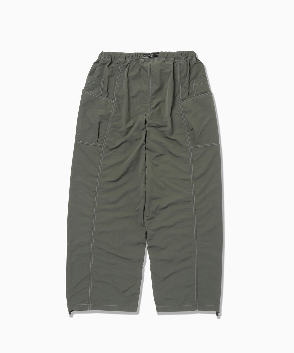 crinkled nylon pants | プルーフ ナイロン ワイドパンツ
