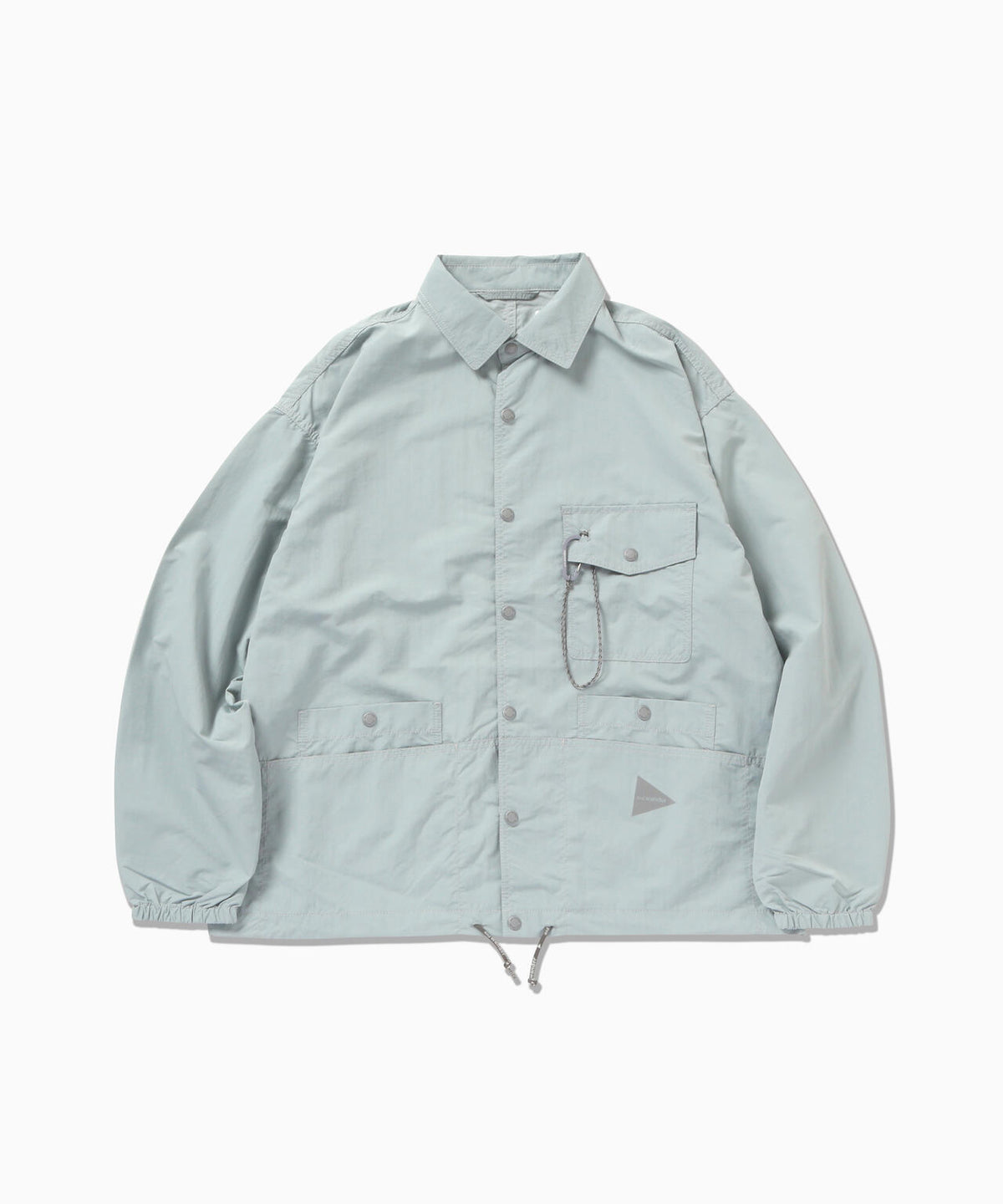 crinkled nylon shrits jacket | ナイロン プルーフ シャツジャケット