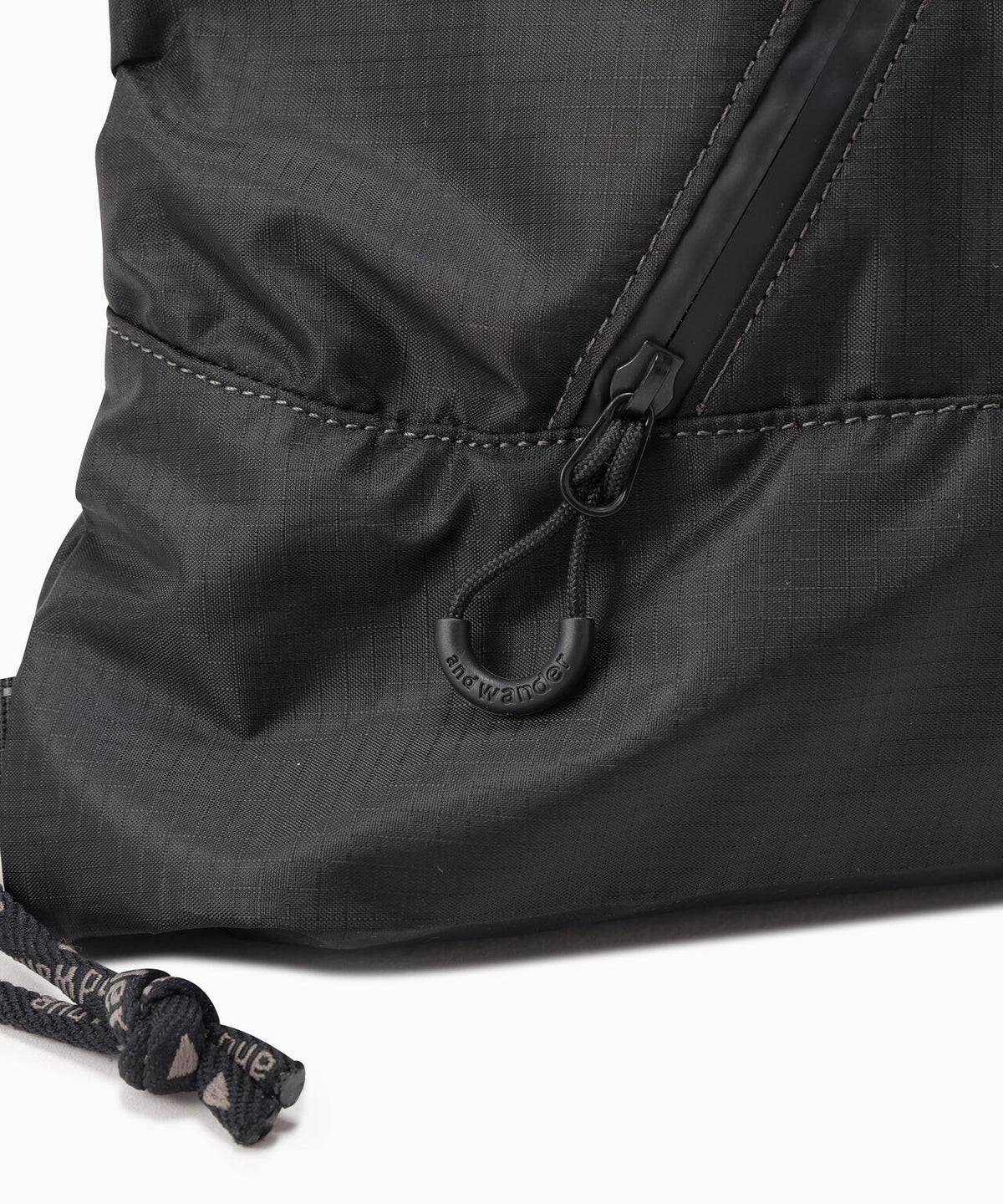 crispy rip drawstring bag | クリスピー リップ ドローストリング バッグ