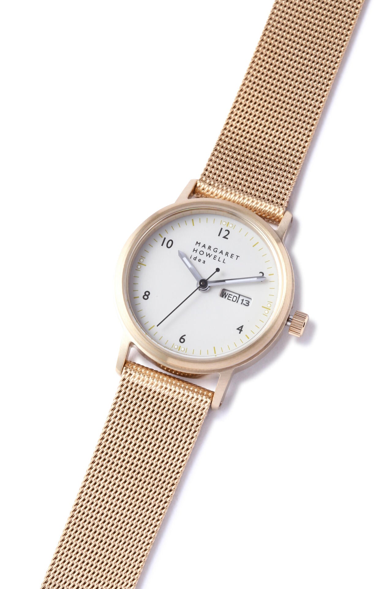 SOLAR POWER MESH BAND WATCH