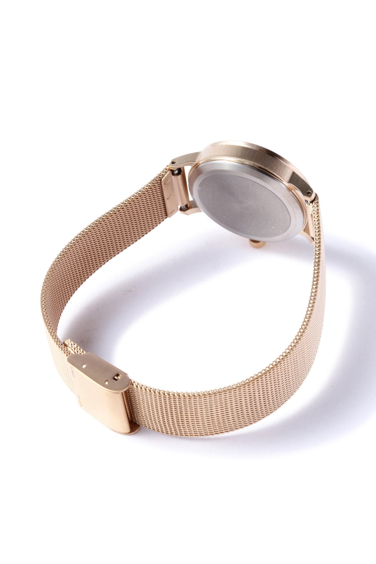 SOLAR POWER MESH BAND WATCH