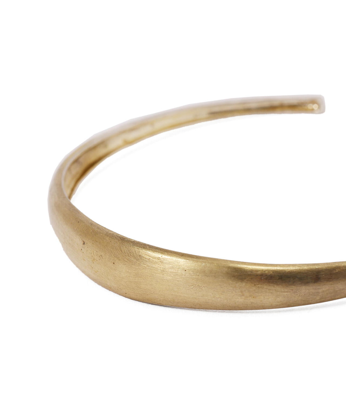 SILVER AND PLATED GOLD BANGLE