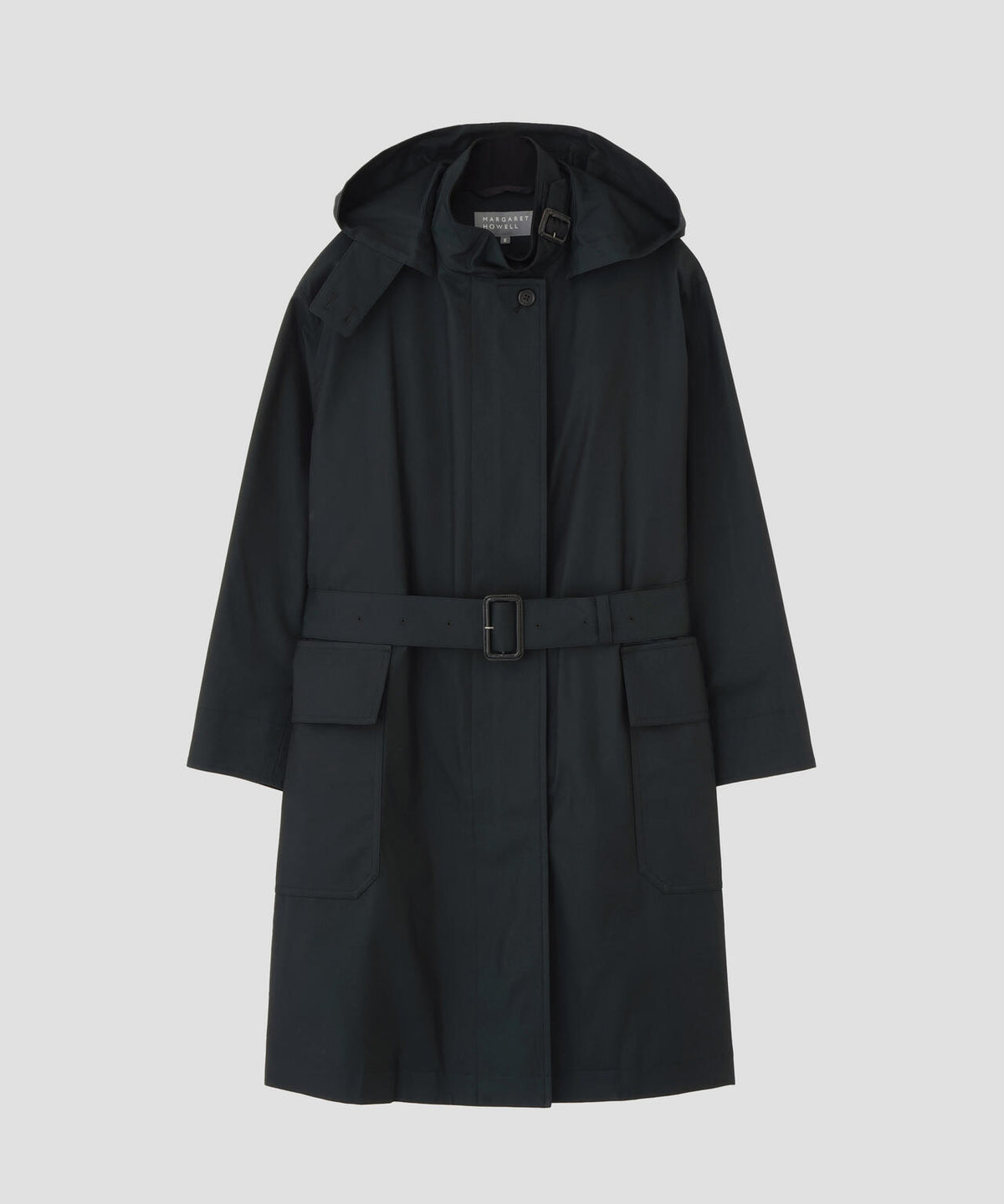COTTON NYLON GABARDINE COAT