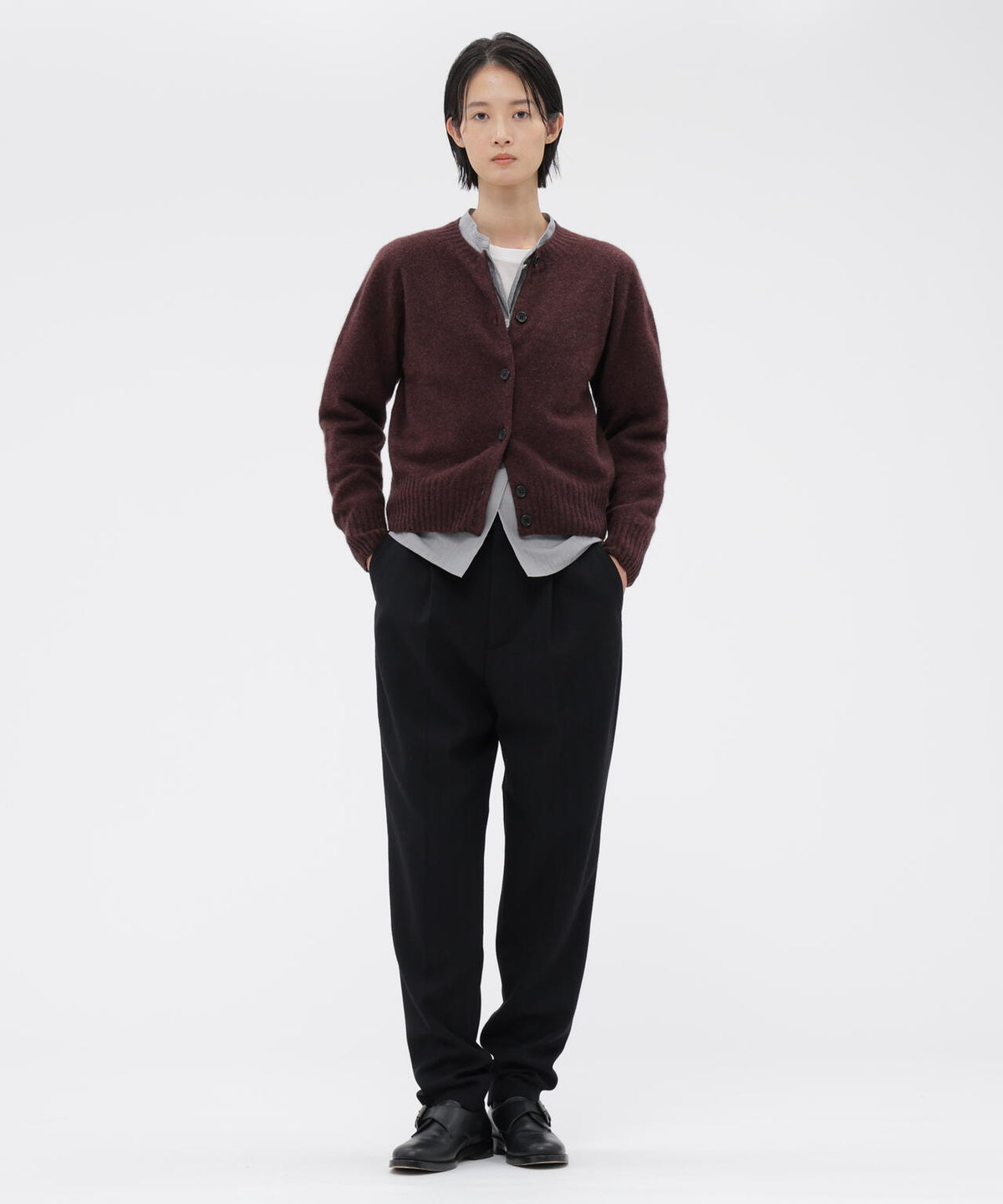 COTTON HAIRLINE STRIPE SHIRT