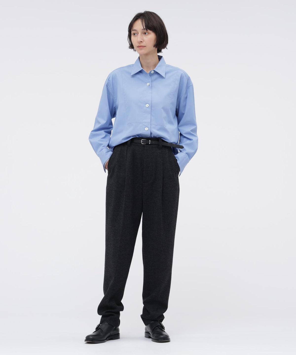 PLAIN POPLIN SHIRT
