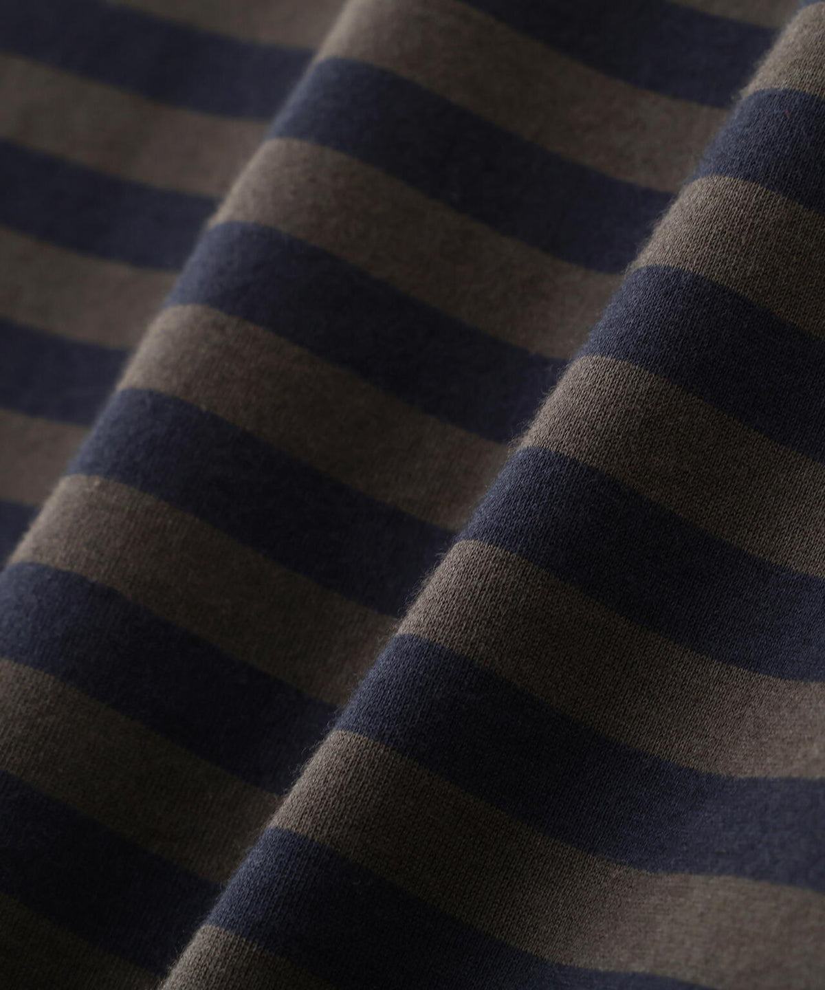 STRIPE COTTON JERSEY TOP