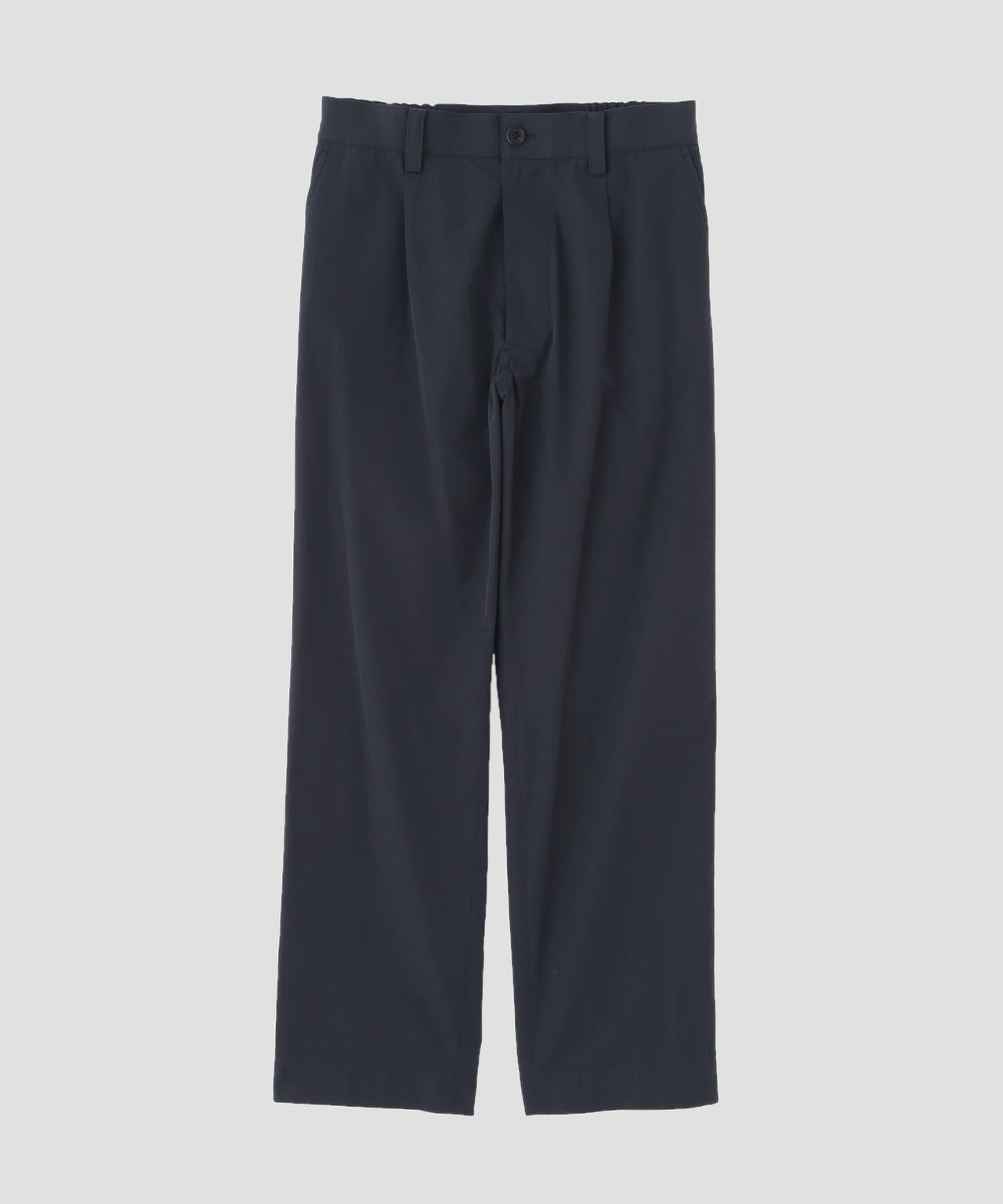 FINE COTTON PLAINWEAVE TROUSERS
