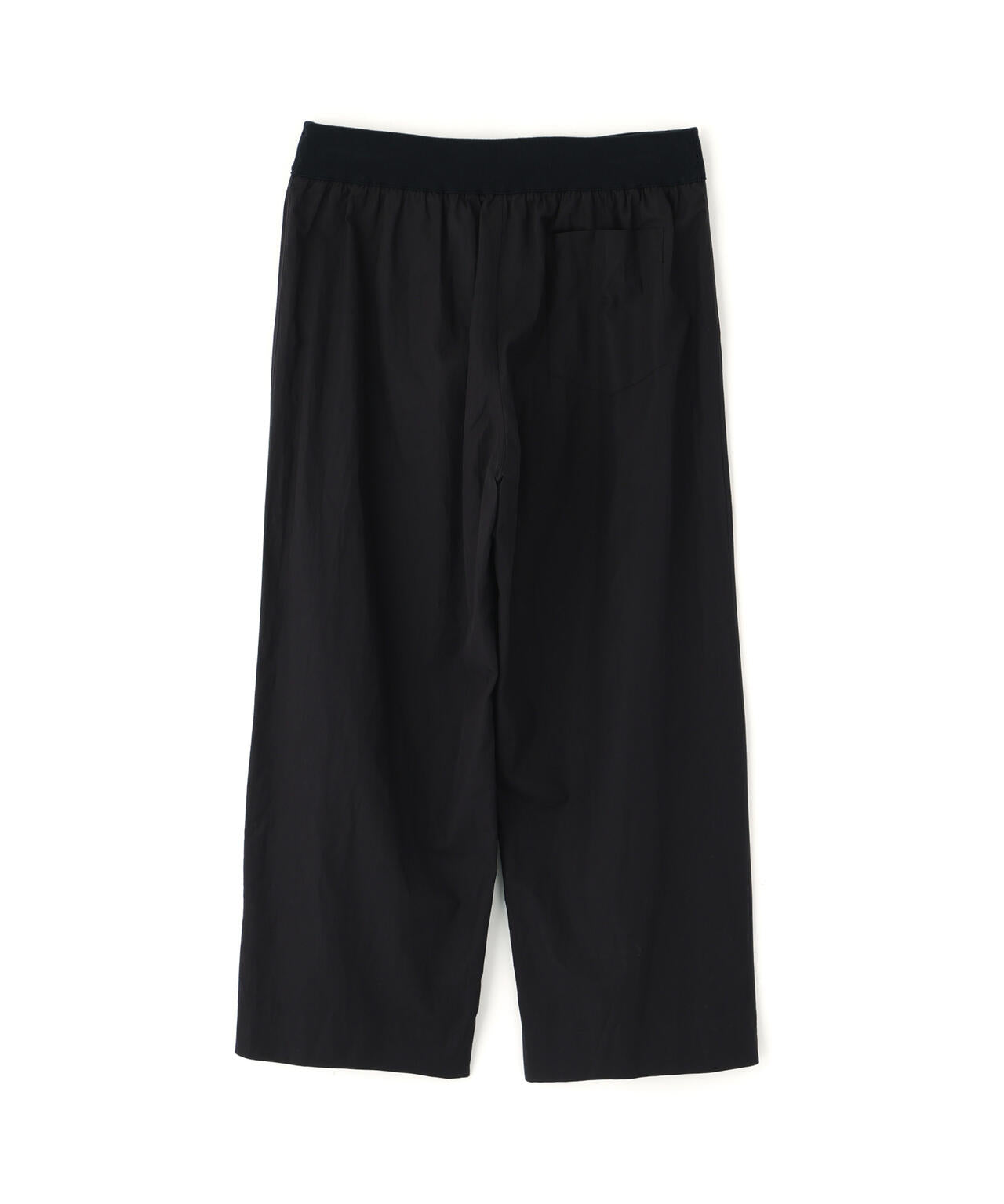 COTTON LINEN POPLIN TROUSERS