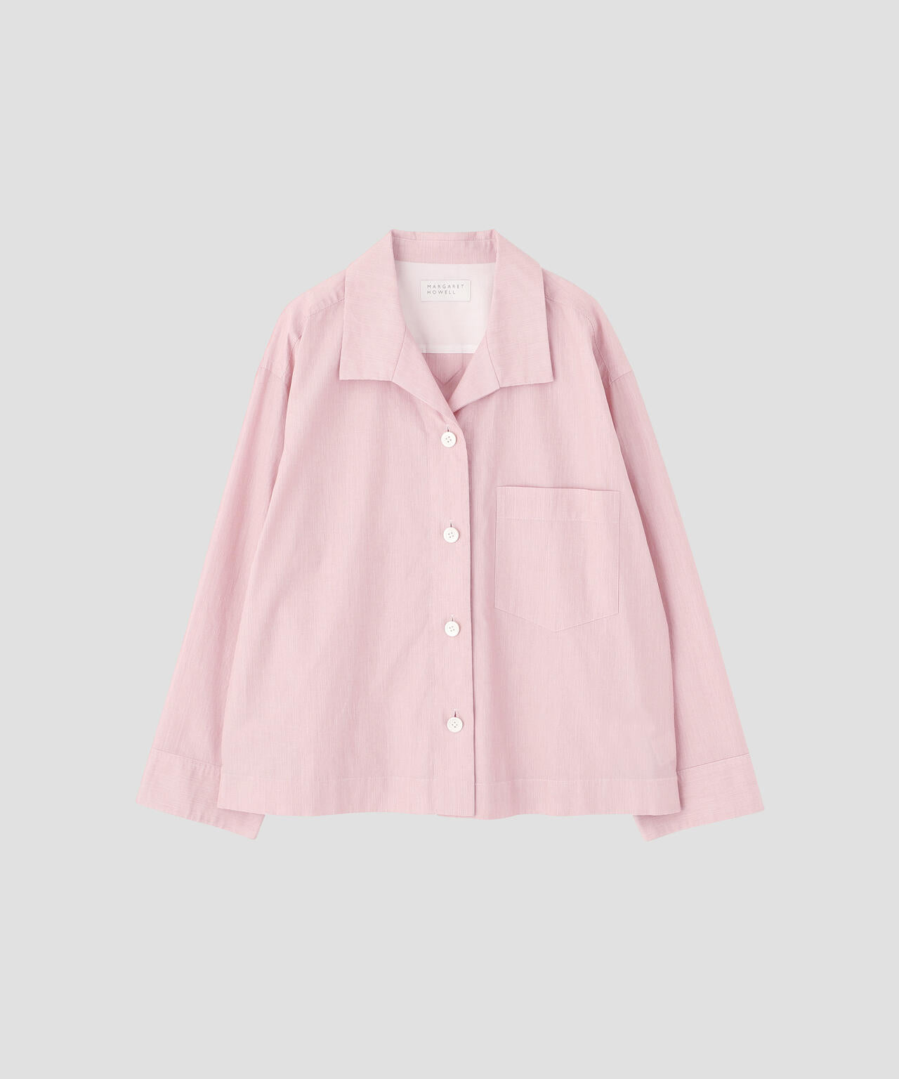 HAIRLINE STRIPE COTTON SHIRT