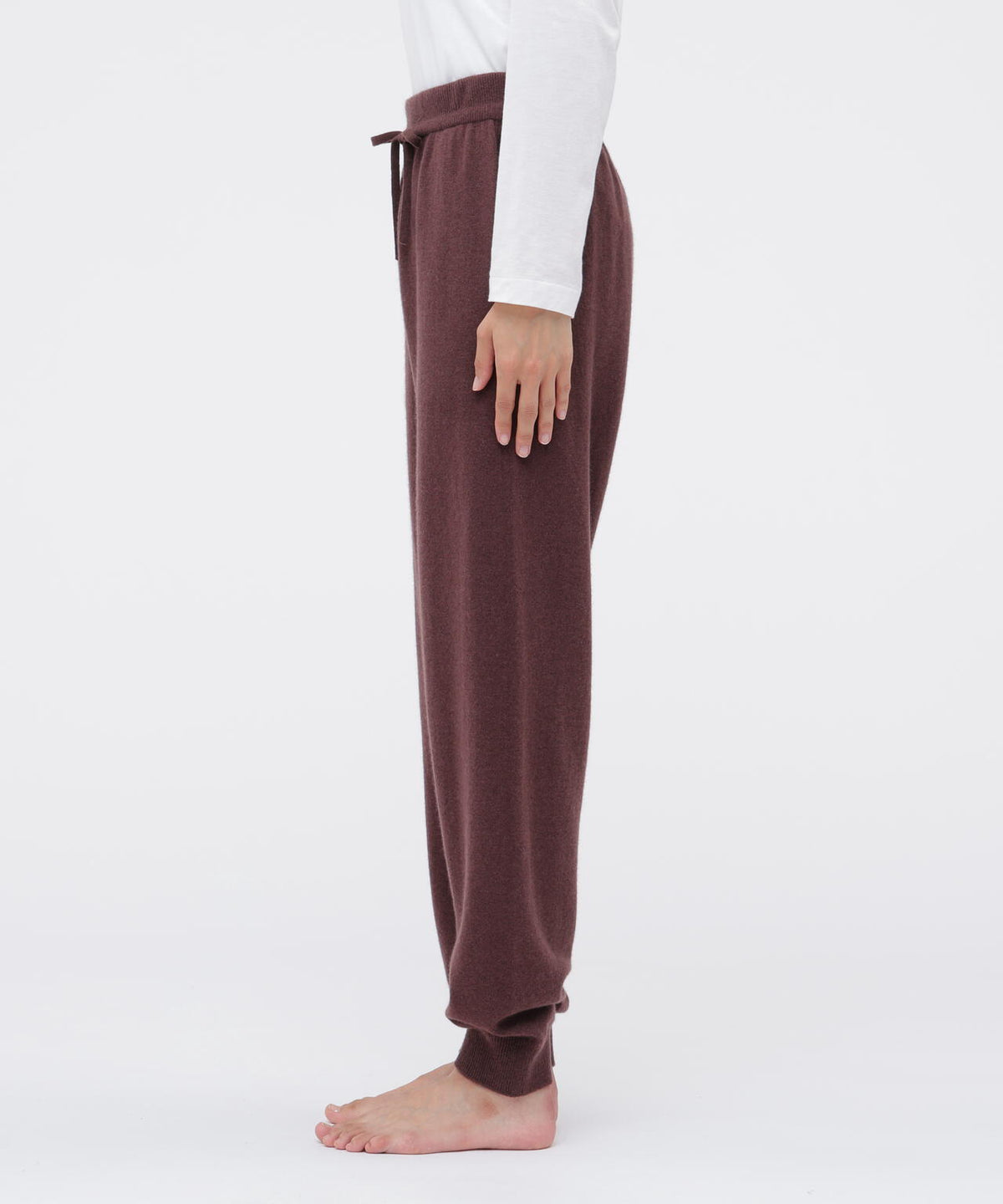 PURE CASHMERE TROUSERS