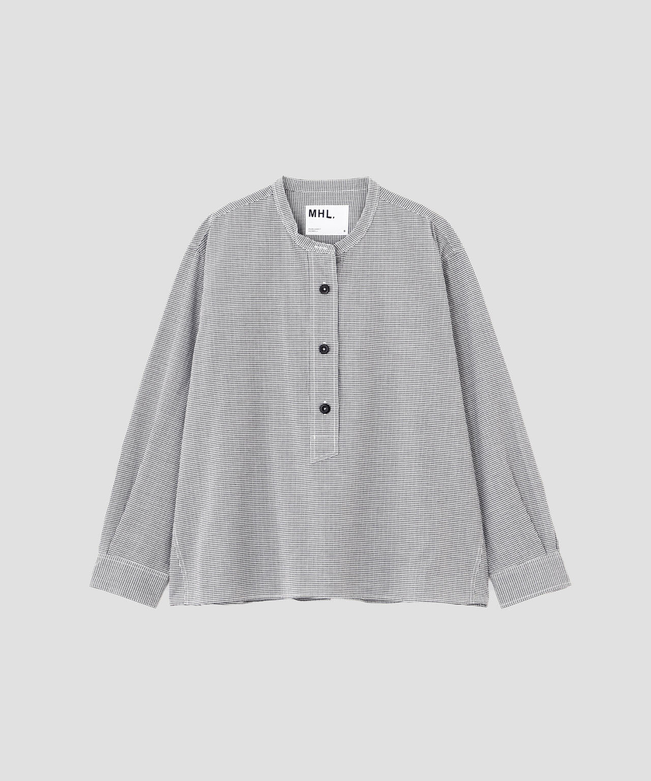 TINY GINGHAM COTTON SHIRT